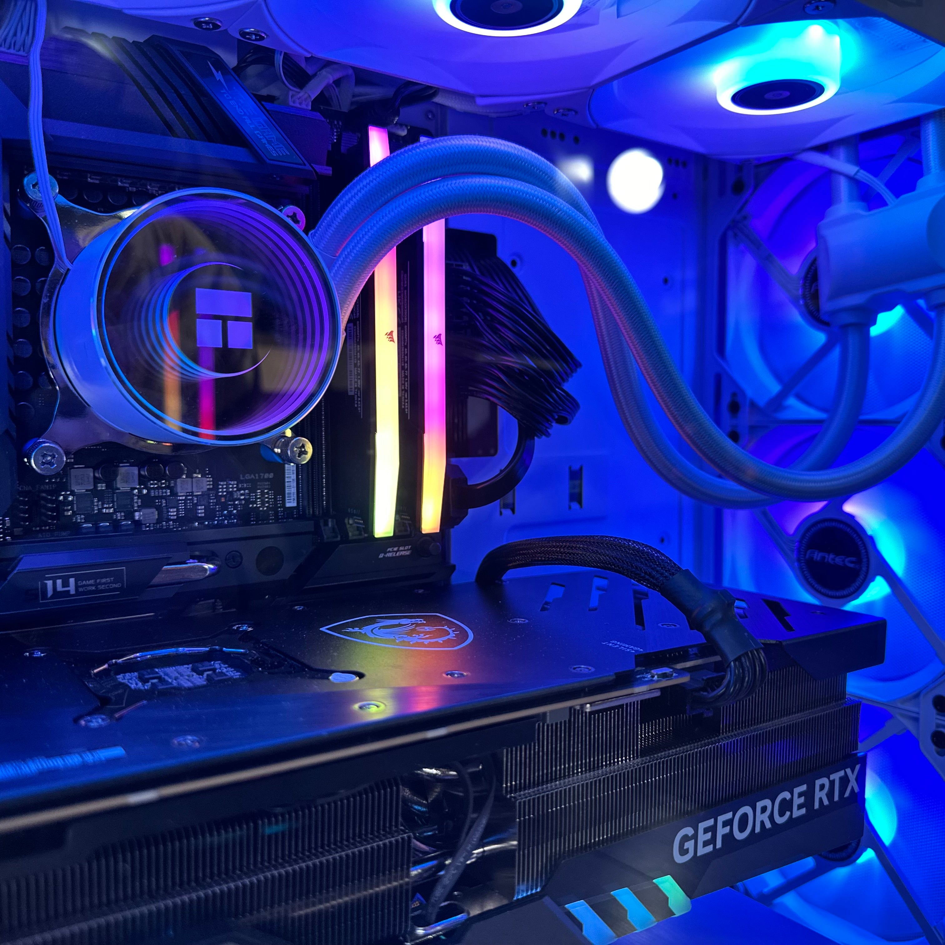 i9-14900K Gaming PC | 24-Core | RTX 30/40/50 Series Options | 64GB DDR5 6000MHz | 2TB NVMe SSD | ASUS™ ROG | WIFI + BT | Brand New