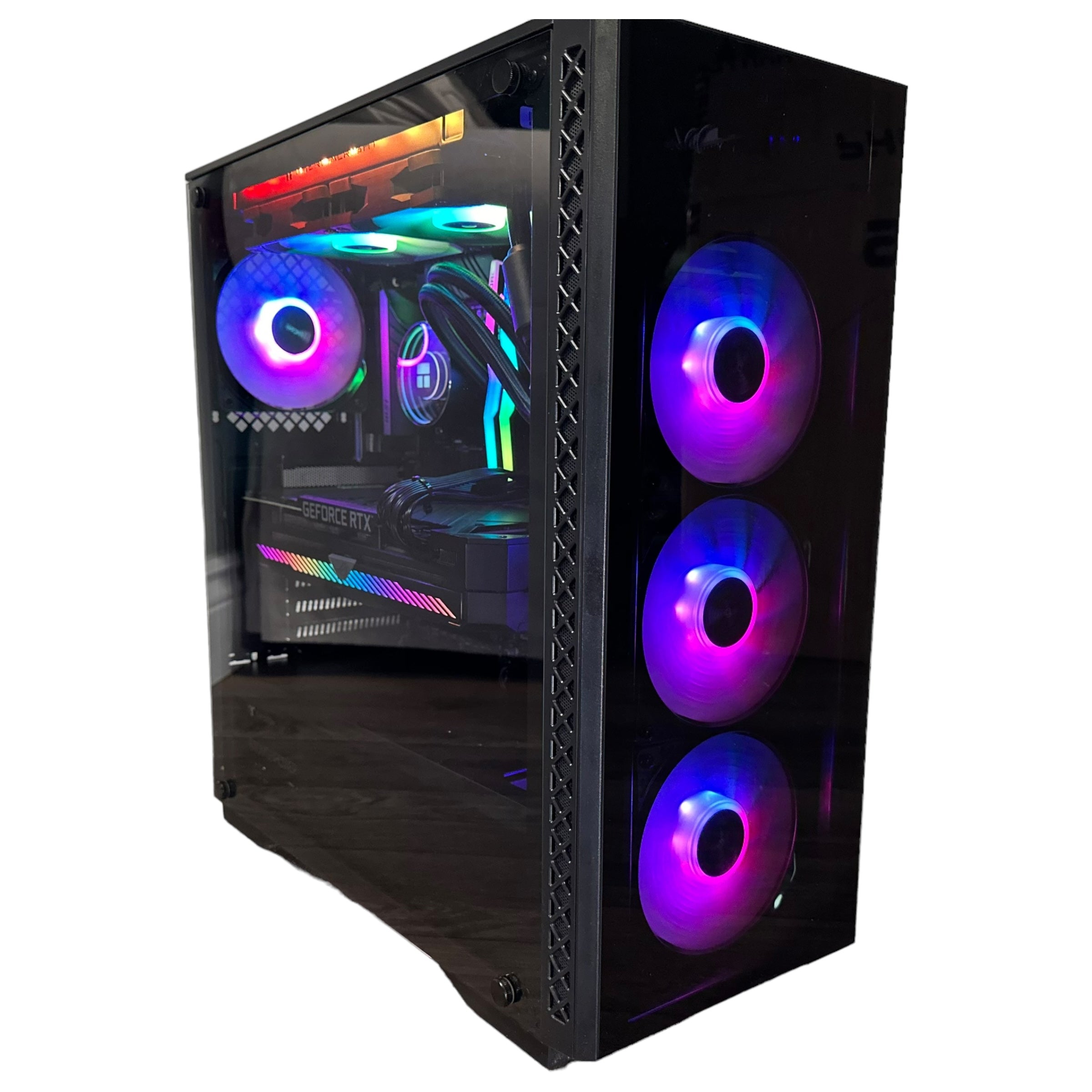 Brand New High-End 16-Core Gaming PC, i9-12900K, RTX 4070 / 4090 Options, 32GB 3600mhz DDR4 Ram, 1TB GEN 4 NVME SSD, 4TB HDD