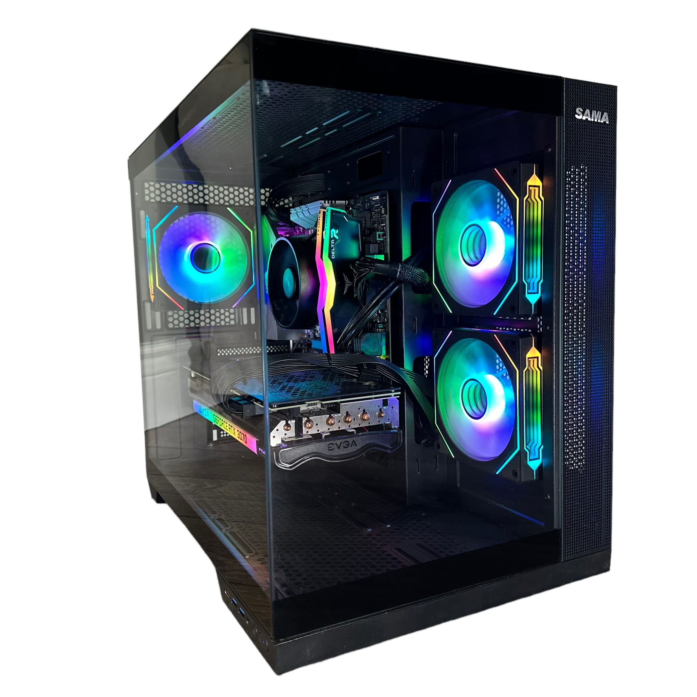 1080p Value Ryzen 5 5500 Gaming PC | 6-Core | RX 6600 8GB | 16GB RAM | 1TB NVMe SSD | STEEL LEGEND™ | Brand New