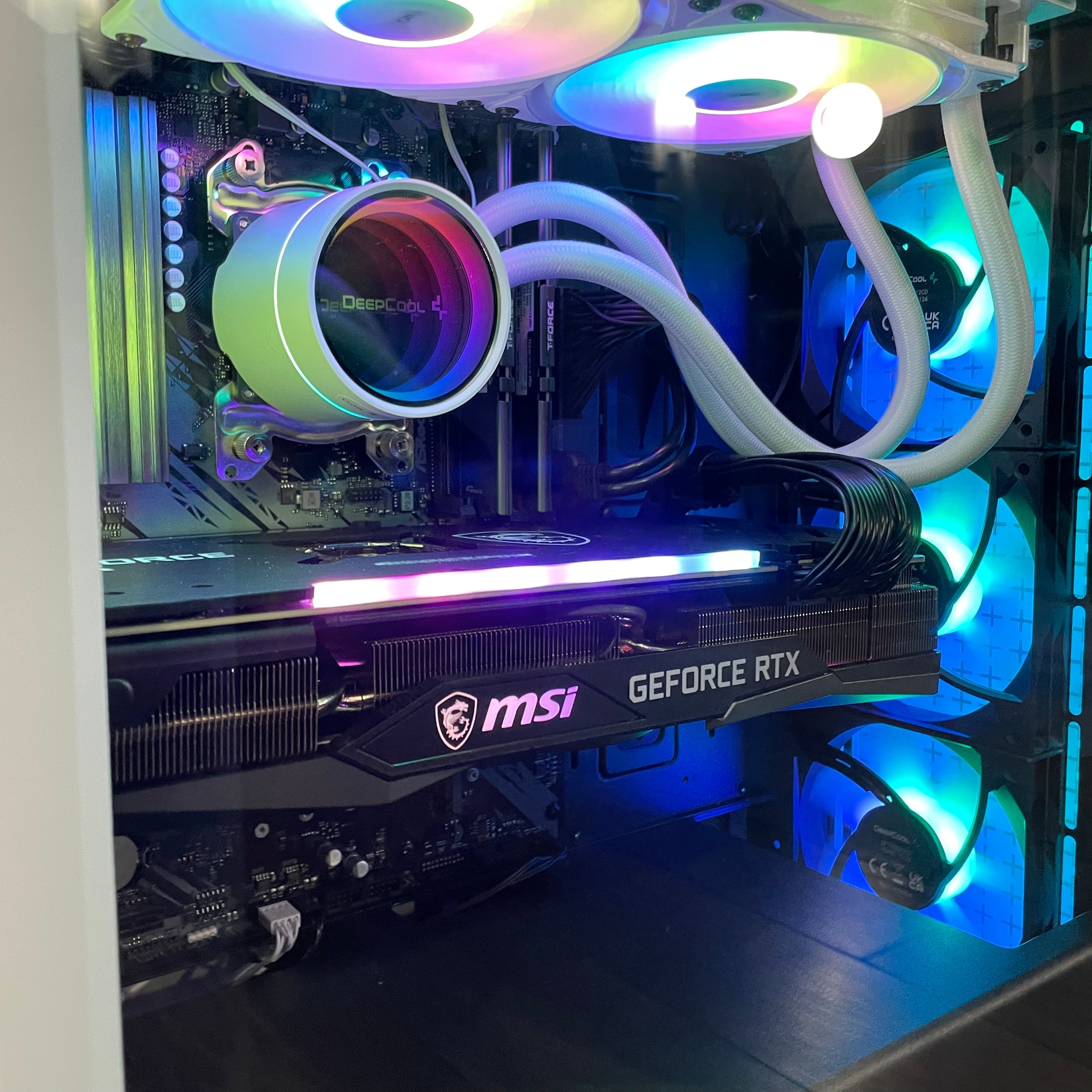 Brand New 8-Core High-End Gaming PC Ryzen 7 5700x (Better than i9-11900K), RTX 4070 Ti Options, 32GB 3200mhz DDR4 Ram, 1TB NVME SSD, WIFI + BT