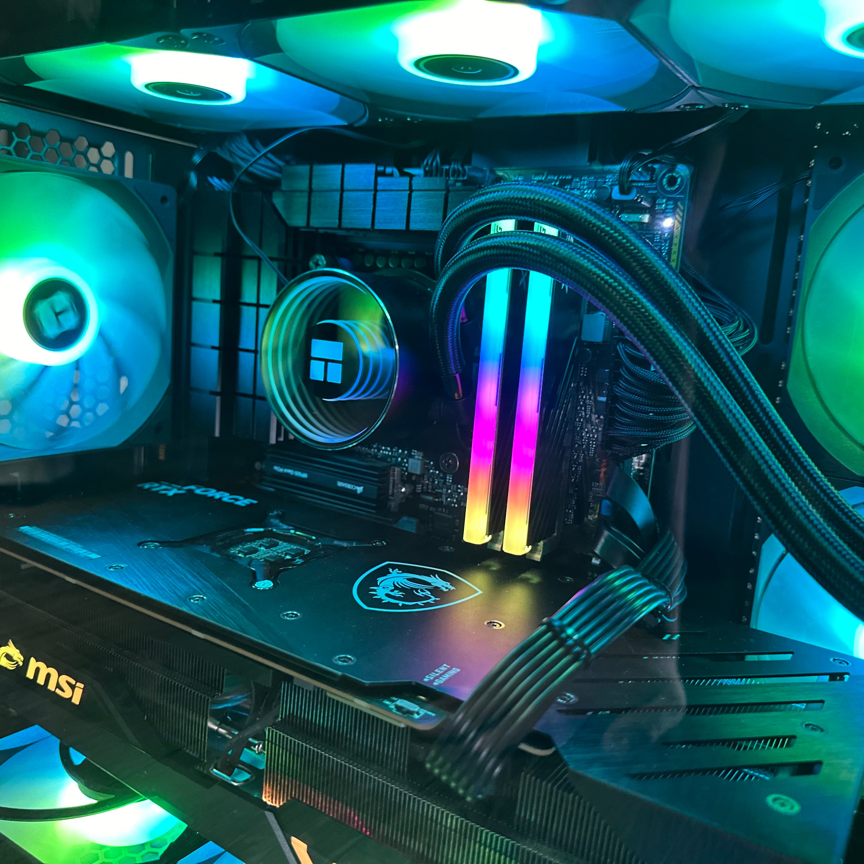 Top Tier Brand New 16-Core Gaming PC, ASUS TUF, Ryzen 9 7950x3D, RTX 4090/4070 Options, 32GB 6400mhz DDR5 Ram, 2TB NVME SSD, WIFI + BT
