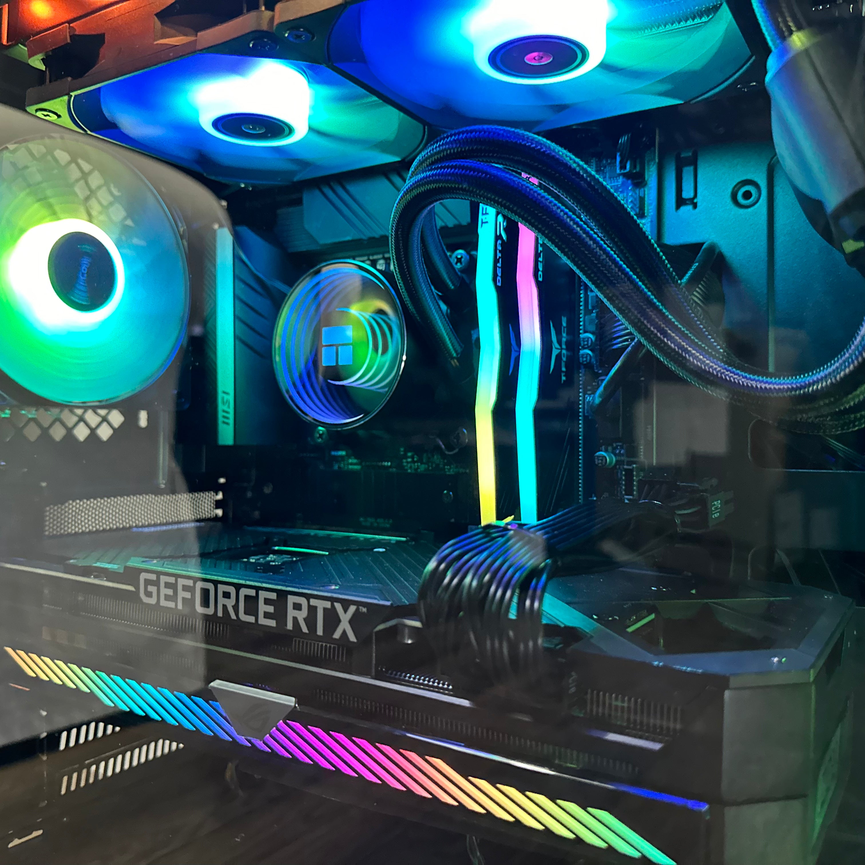 Brand New High-End 16-Core Gaming PC, i9-12900K, RTX 4070 / 4090 Options, 32GB 3600mhz DDR4 Ram, 1TB GEN 4 NVME SSD, 4TB HDD