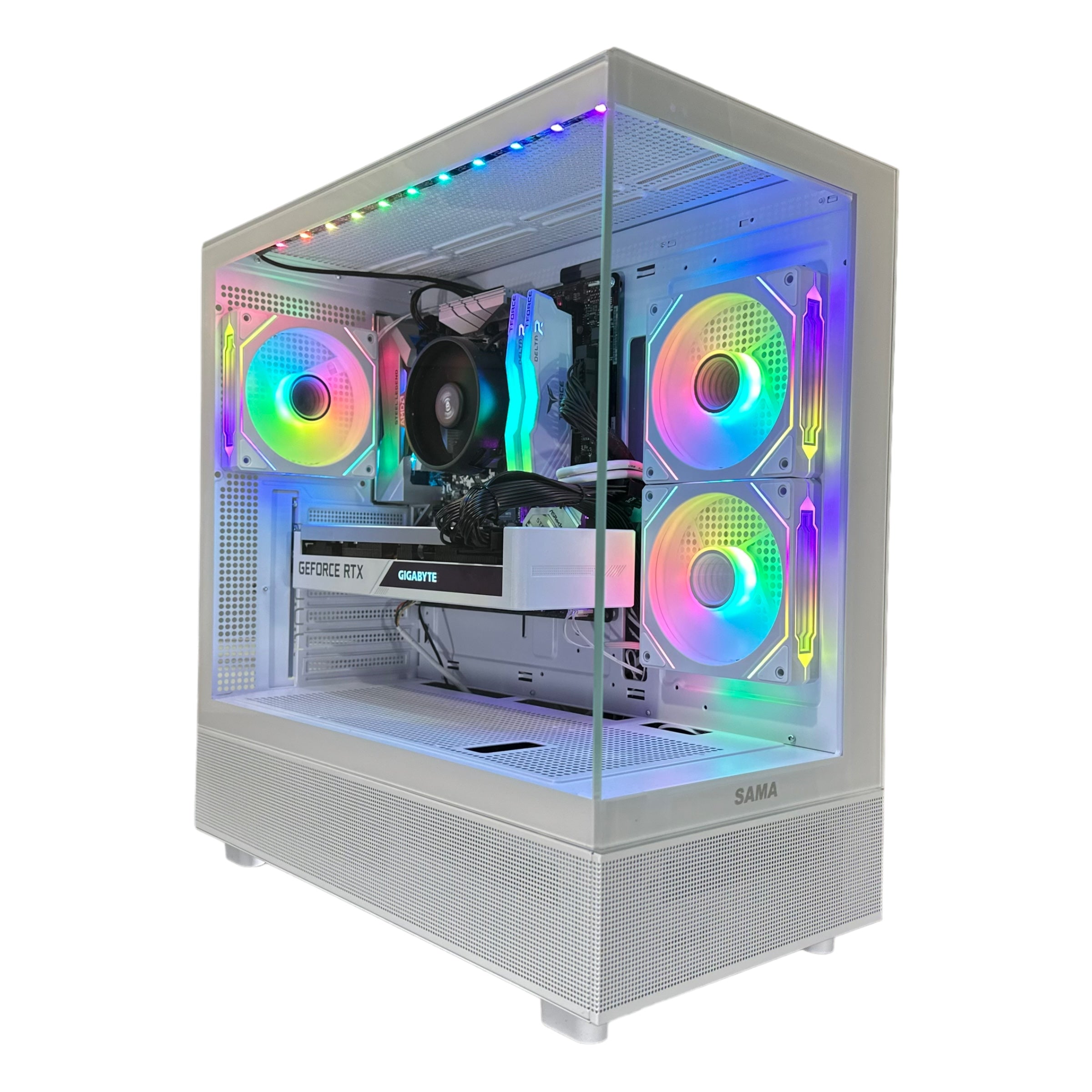 Ryzen 5 5600 Gaming PC | 6-Core | RTX 30/40/50 Series Options | 16GB RAM | 1TB NVMe SSD | STEEL LEGEND™ | Brand New - Groovy Computers