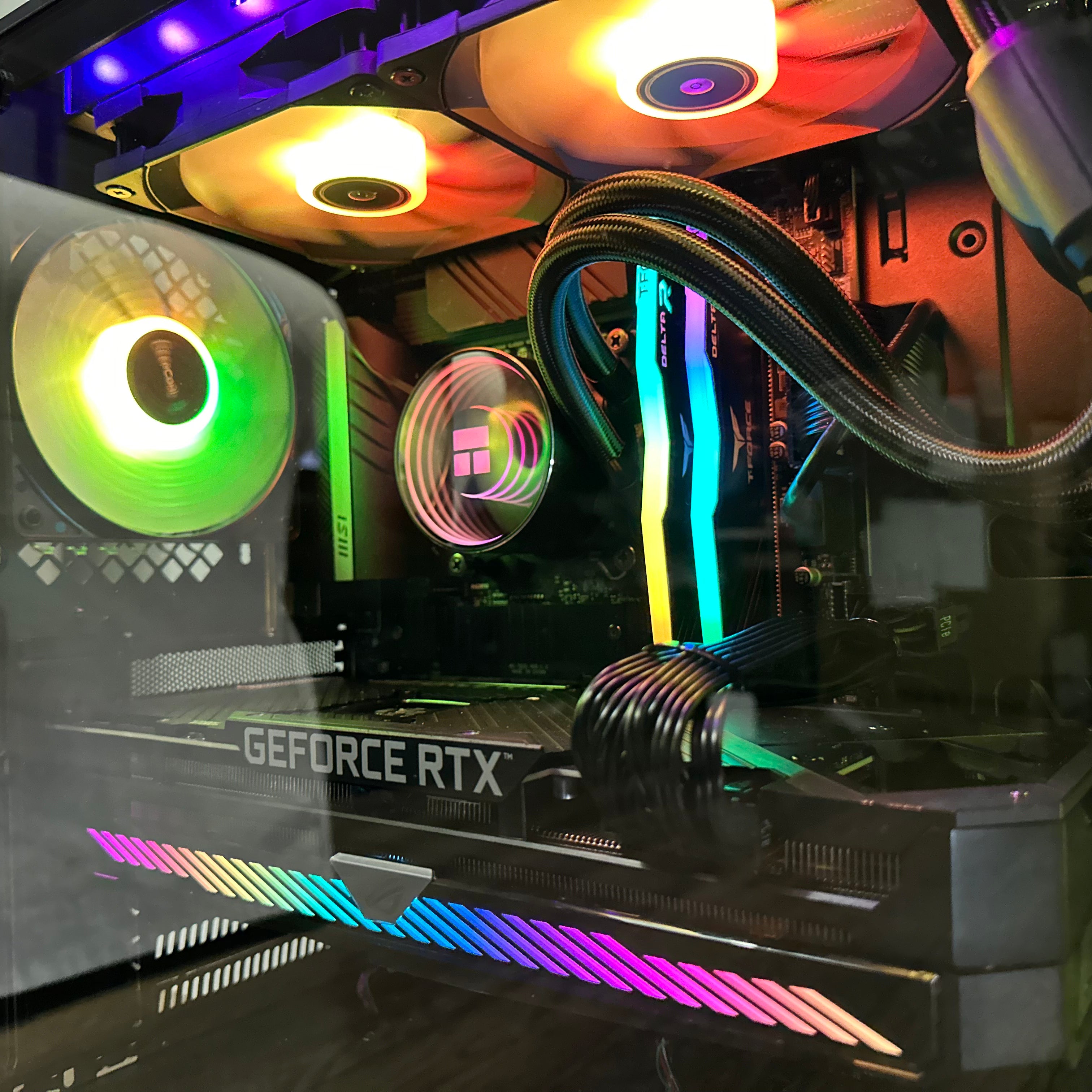 Brand New High-End 16-Core Gaming PC, i9-12900K, RTX 4070 / 4090 Options, 32GB 3600mhz DDR4 Ram, 1TB GEN 4 NVME SSD, 4TB HDD