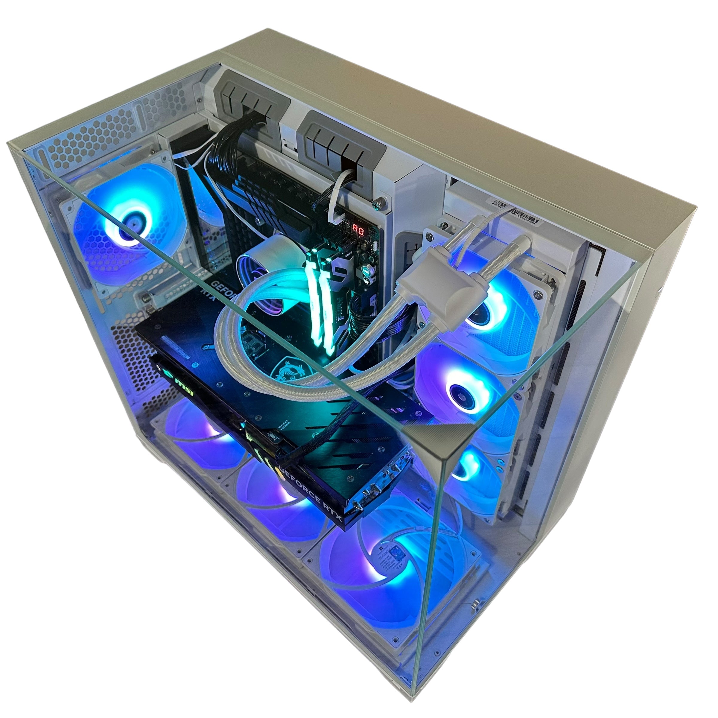 Top Tier Brand New High End 24-Core Gaming PC, ASUS ROG Maximus Hero, i9-14900K, RTX 4090 24GB, 64GB 6000mhz DDR5 RAM, 4TB NVME SSD, 8TB HDD (Options), WIFI + BT