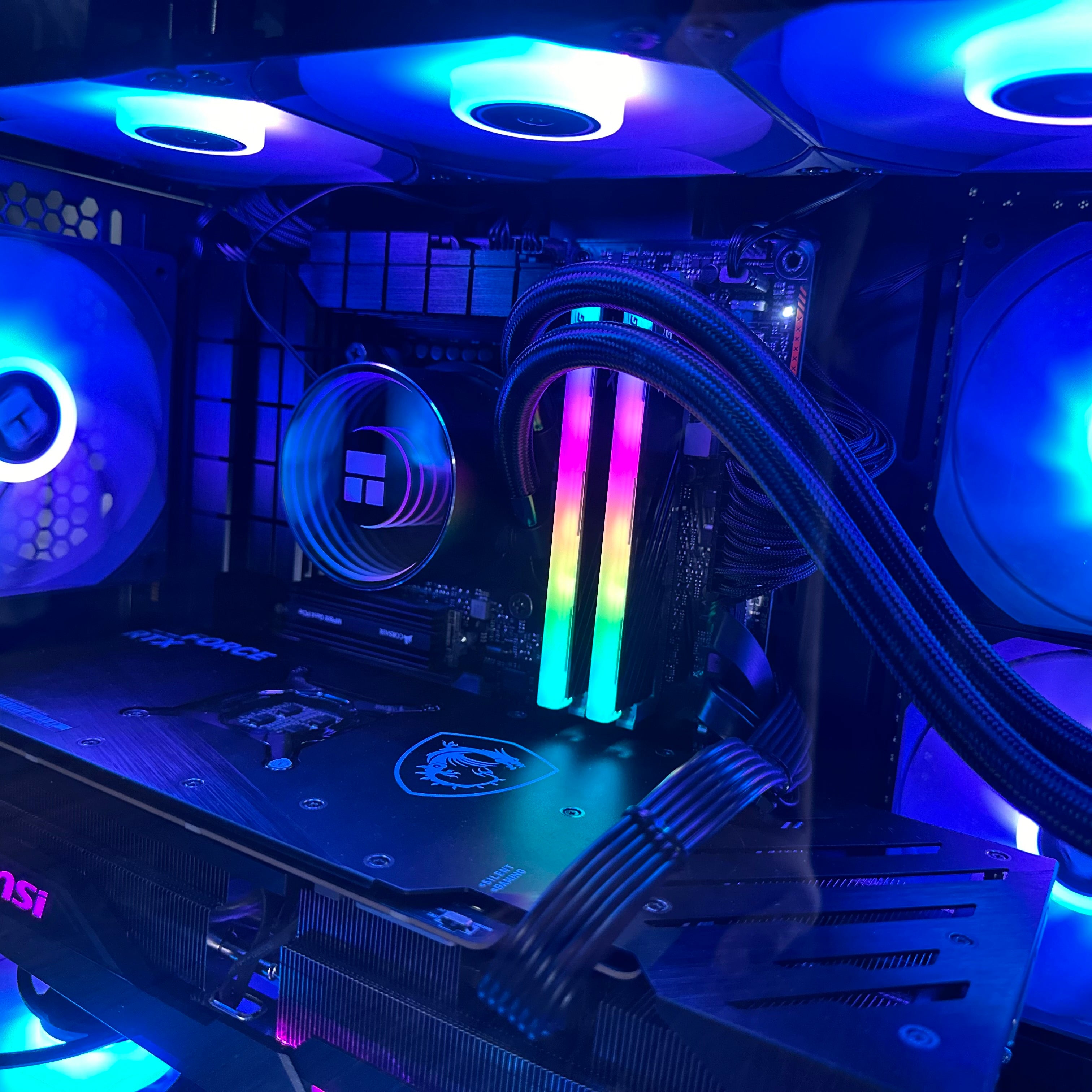Top Tier Brand New 16-Core Gaming PC, ASUS TUF, Ryzen 9 7950x3D, RTX 4090/4070 Options, 32GB 6400mhz DDR5 Ram, 2TB NVME SSD, WIFI + BT