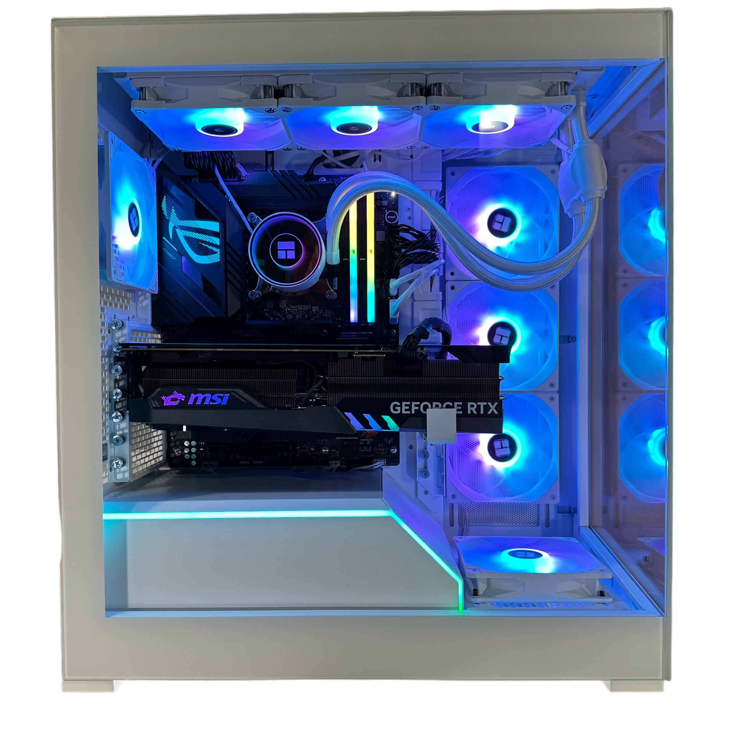4K Top Tier Workstation i9-14900KF Gaming PC | 24-Core | RTX 5090 32GB | 64GB DDR5 6000MHz | 2TB GEN 4 NVME SSD | ASUS ROG™ | WIFI + BT | Brand New