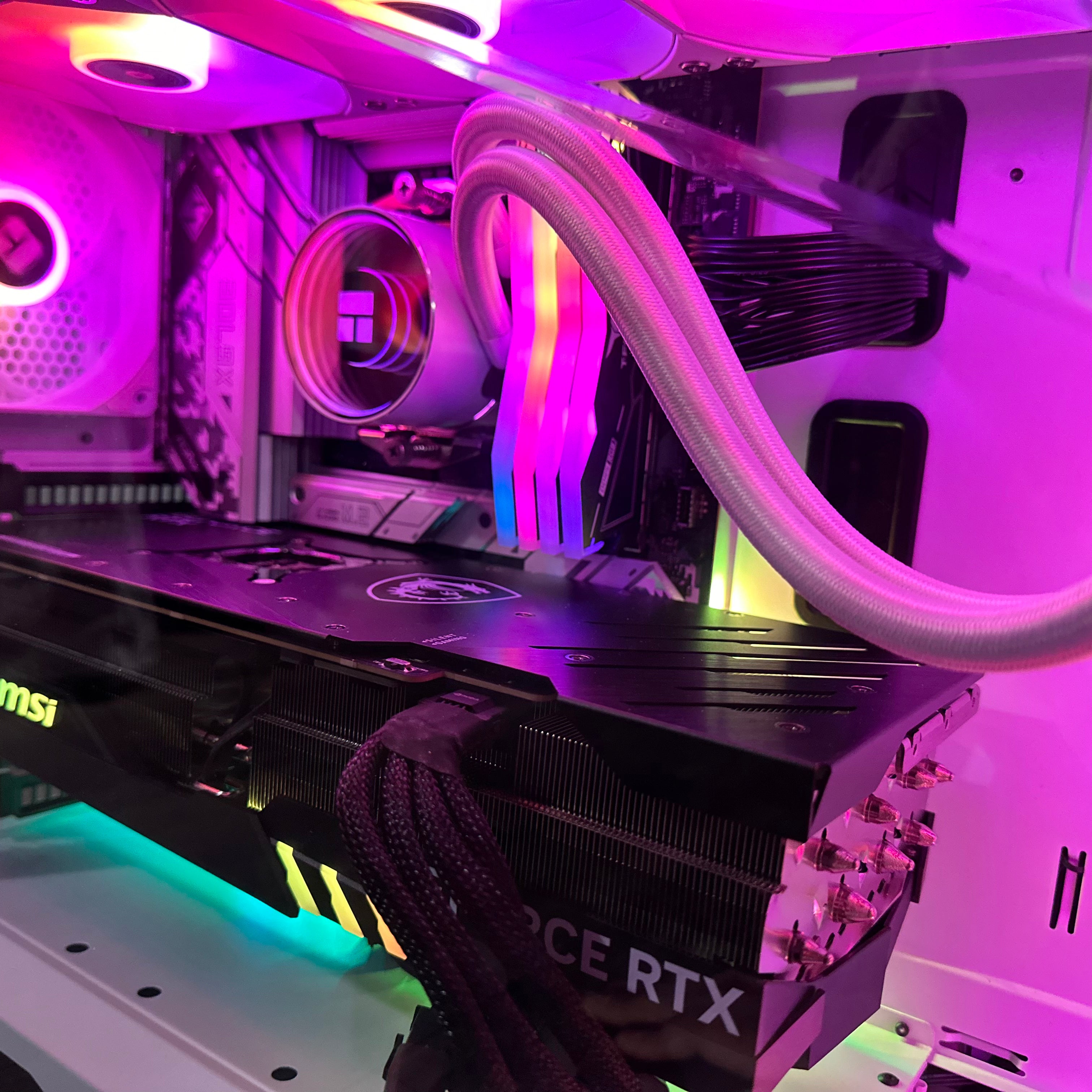 Top Tier Brand New High End 16-Core Gaming PC, Ryzen 9 7950x3D (Beats i9-14900K), RTX 4090 24GB Options, 64GB 6000mhz DDR5 RAM, 2TB NVME SSD, WIFI + BT