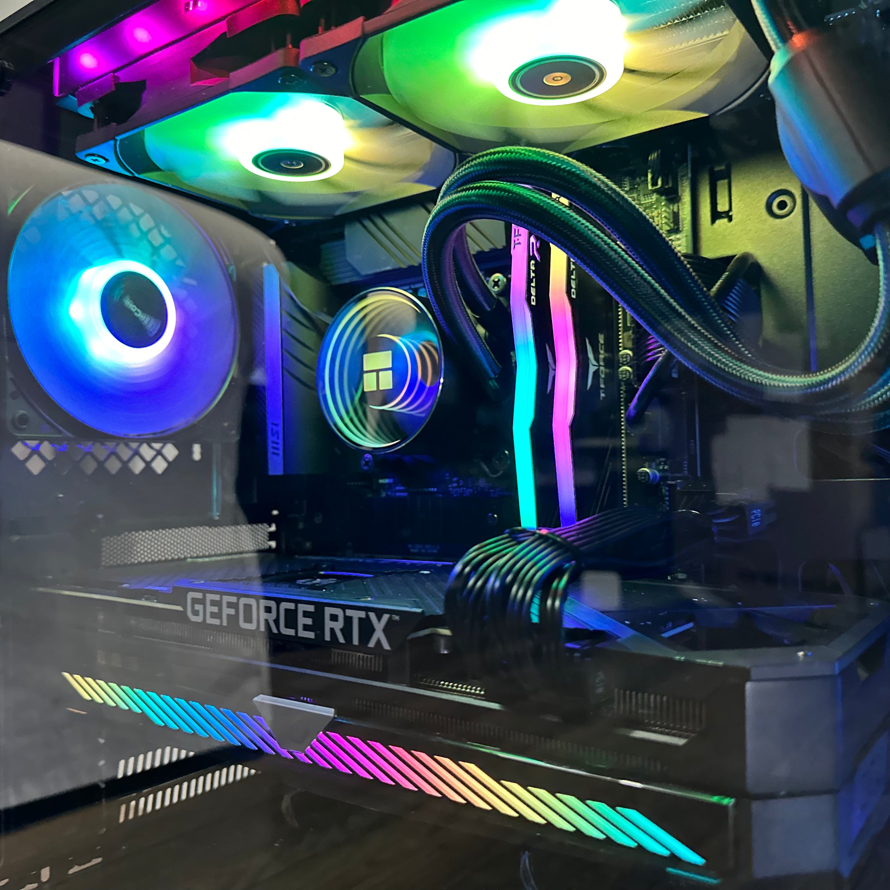 Brand New High-End 16-Core Gaming PC, i9-12900K, RTX 4070 / 4090 Options, 32GB 3600mhz DDR4 Ram, 1TB GEN 4 NVME SSD, 4TB HDD