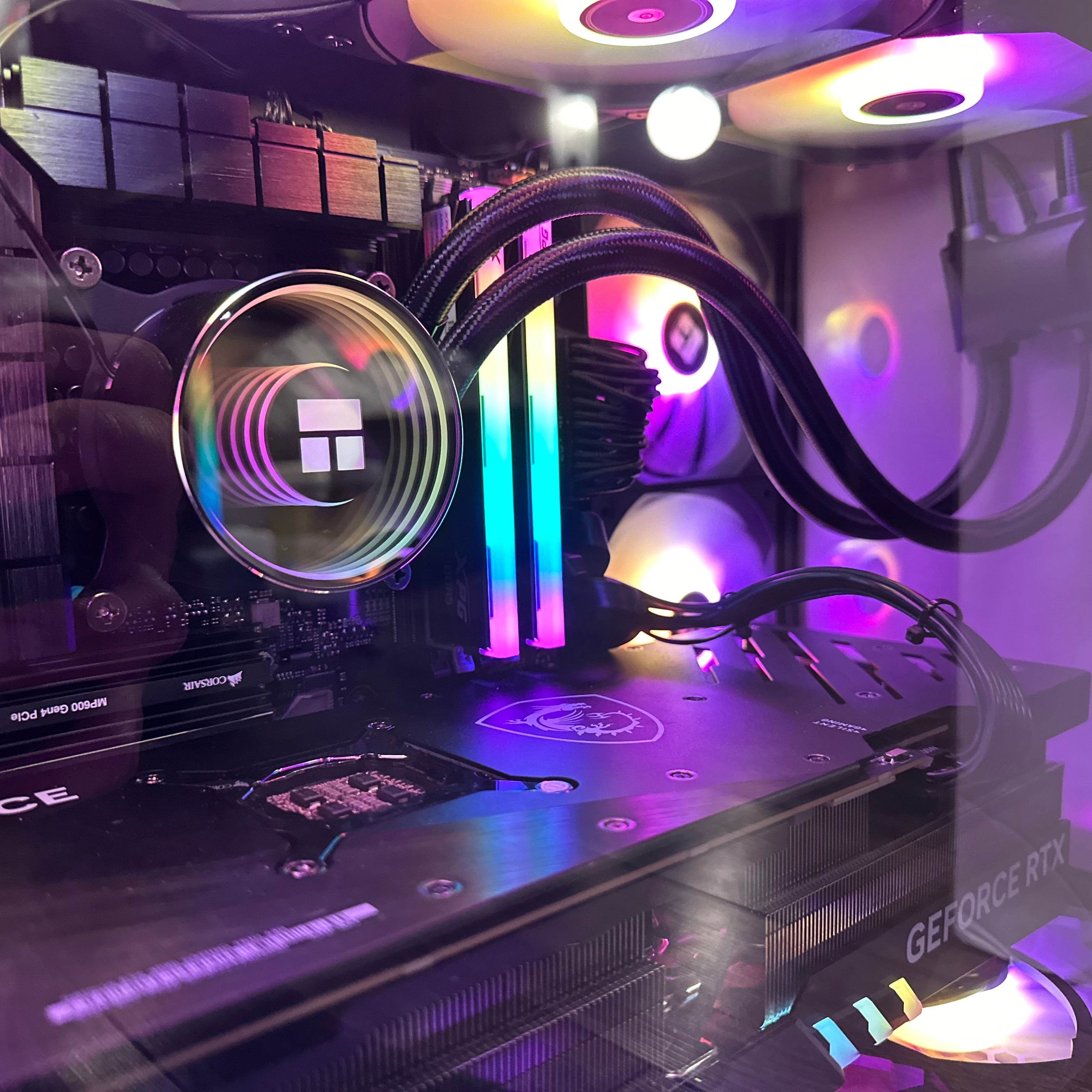 Top Tier Brand New 16-Core Gaming PC, ASUS TUF, Ryzen 9 7950x3D, RTX 4090/4070 Options, 32GB 6400mhz DDR5 Ram, 2TB NVME SSD, WIFI + BT