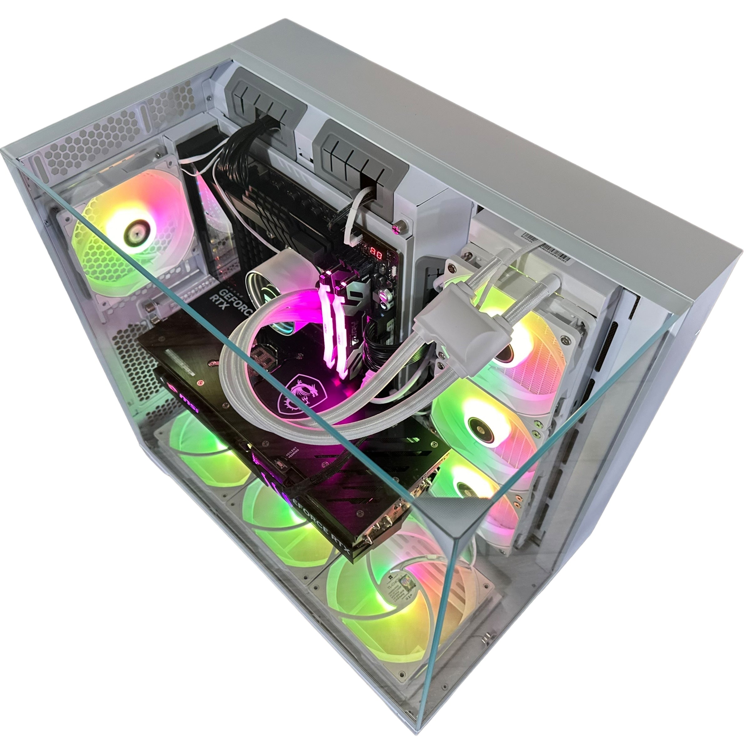 Top Tier Brand New High End 24-Core Gaming PC, ASUS ROG Maximus Hero, i9-14900K, RTX 4090 24GB, 64GB 6000mhz DDR5 RAM, 4TB NVME SSD, 8TB HDD (Options), WIFI + BT