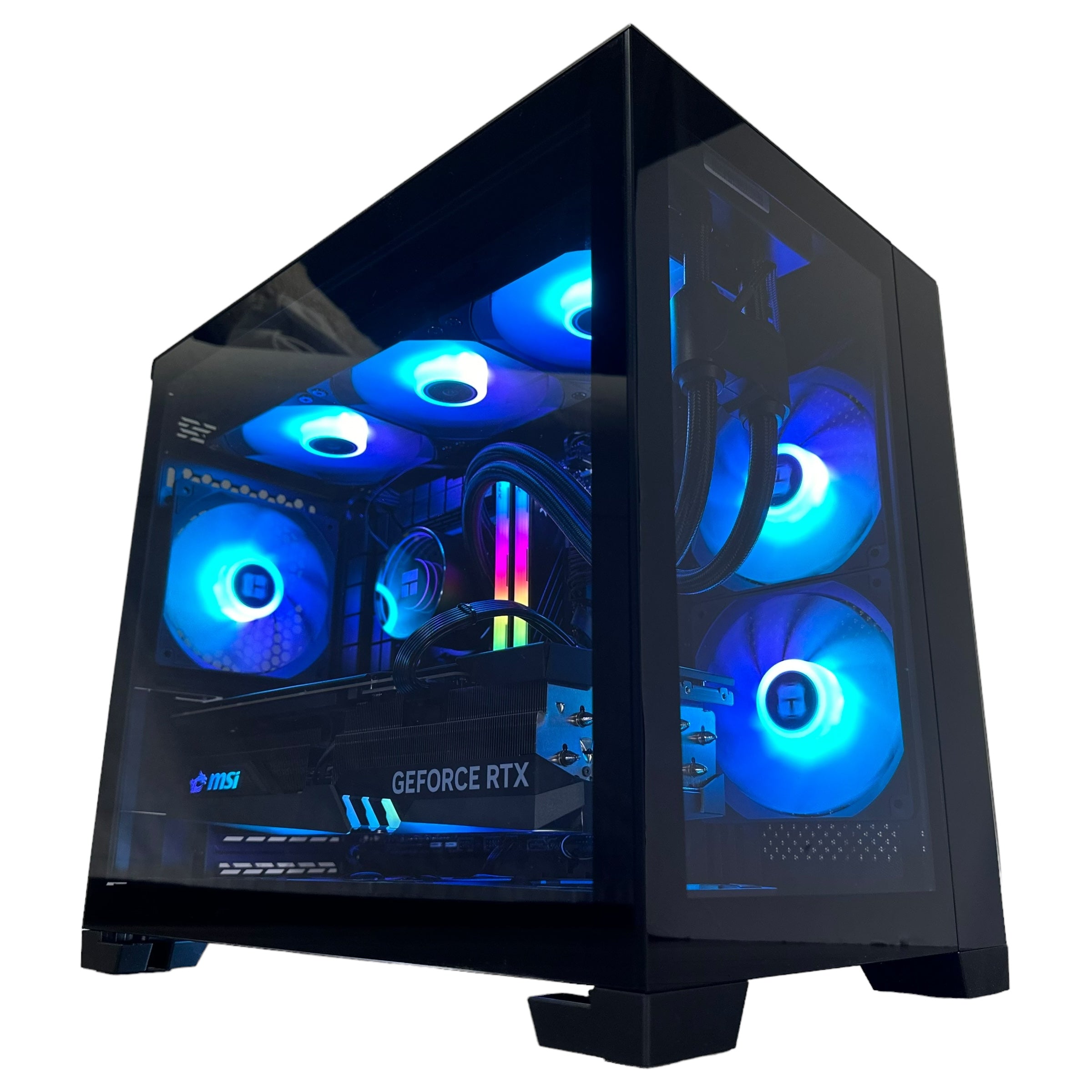 Top Tier Brand New 16-Core Gaming PC, ASUS TUF, Ryzen 9 7950x3D, RTX 4090/4070 Options, 32GB 6400mhz DDR5 Ram, 2TB NVME SSD, WIFI + BT