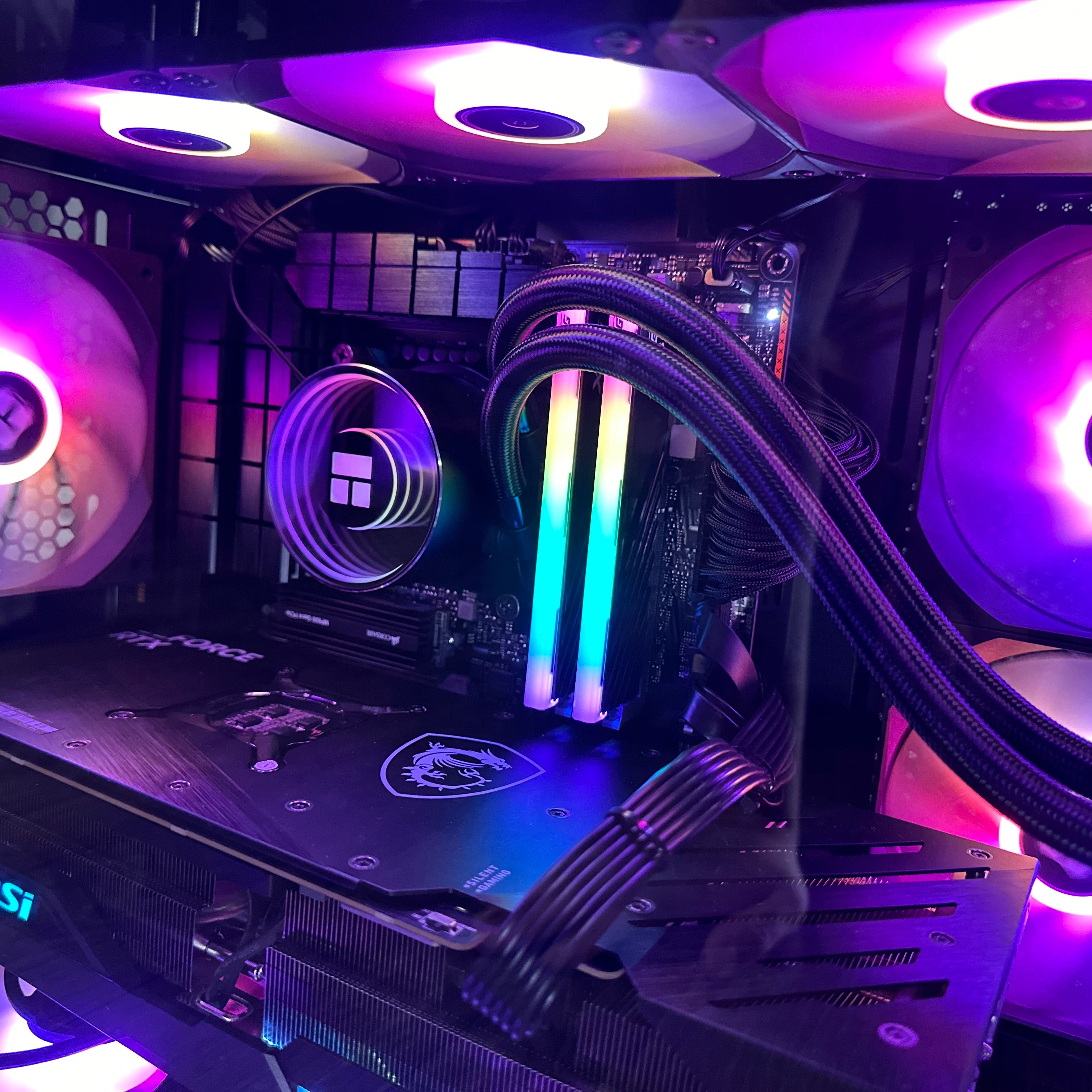 Top Tier Brand New 16-Core Gaming PC, ASUS TUF, Ryzen 9 7950x3D, RTX 4090/4070 Options, 32GB 6400mhz DDR5 Ram, 2TB NVME SSD, WIFI + BT