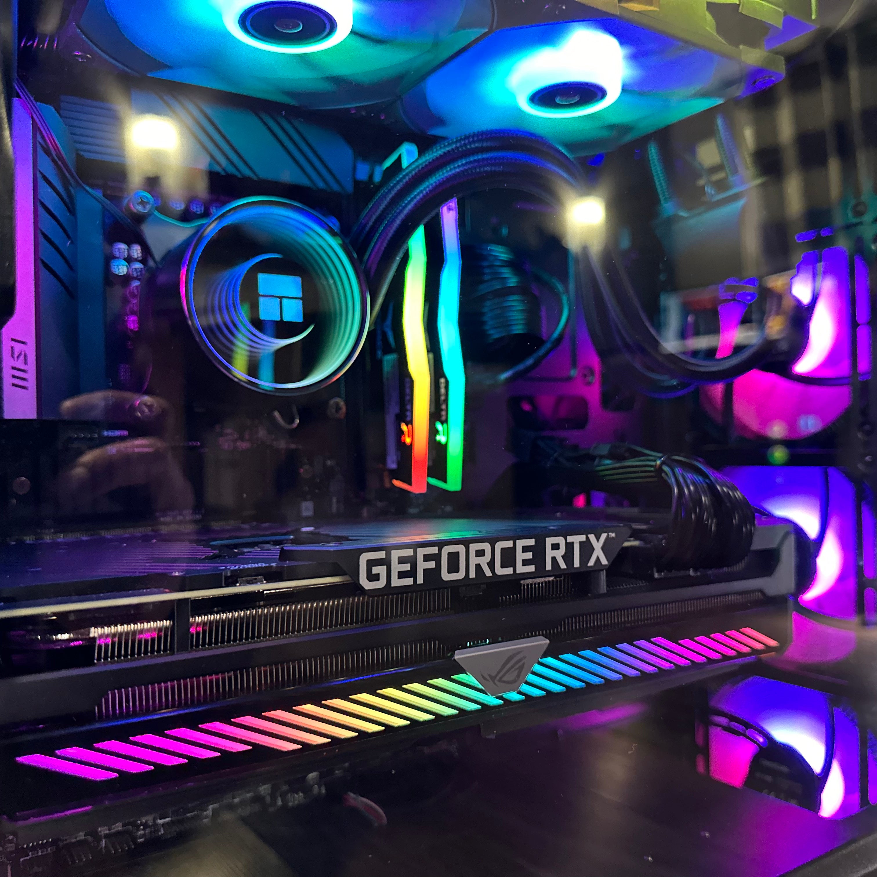 Brand New High-End 16-Core Gaming PC, i9-12900K, RTX 4070 / 4090 Options, 32GB 3600mhz DDR4 Ram, 1TB GEN 4 NVME SSD, 4TB HDD