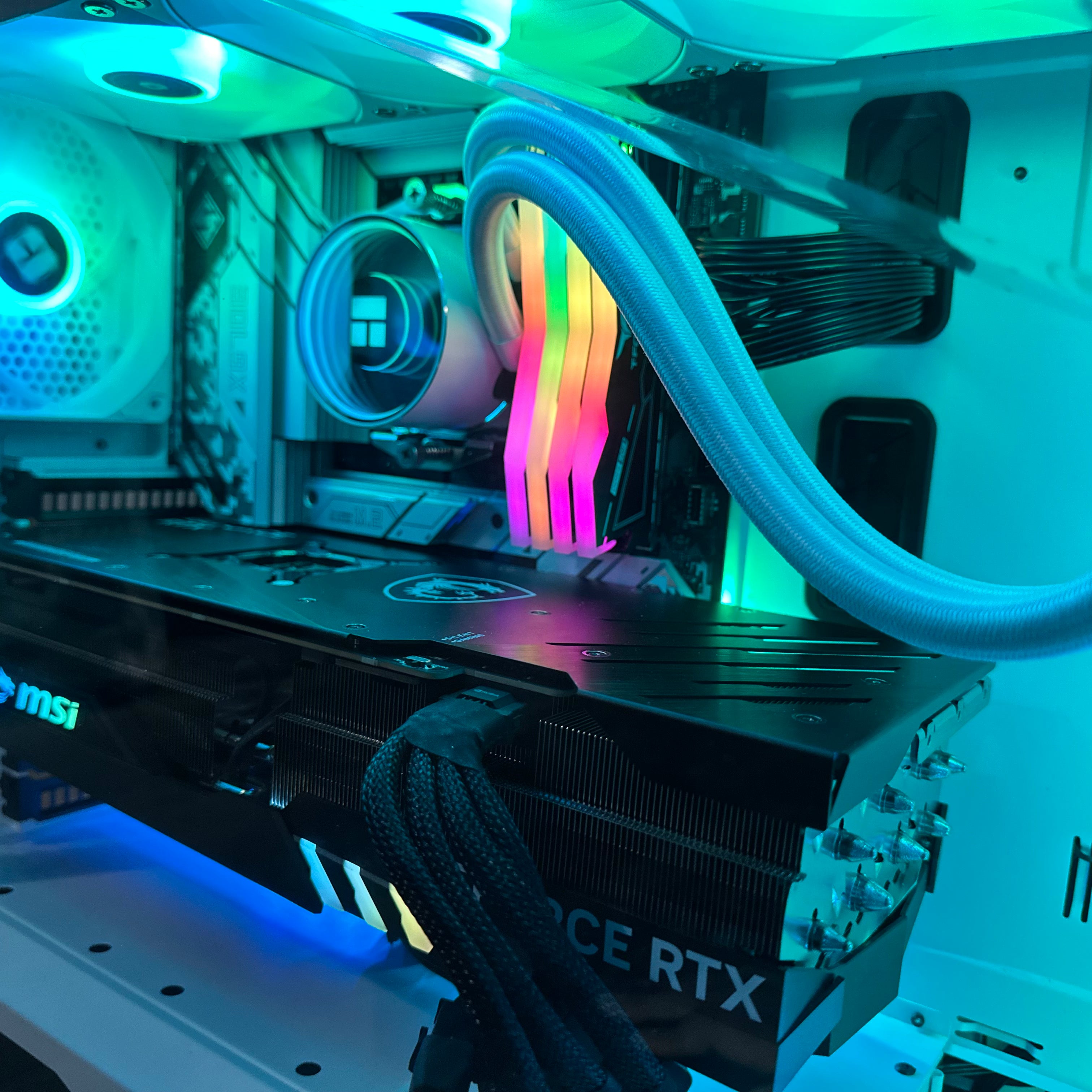 Top Tier Brand New High End 16-Core Gaming PC, Ryzen 9 7950x3D (Beats i9-14900K), RTX 4090 24GB Options, 64GB 6000mhz DDR5 RAM, 2TB NVME SSD, WIFI + BT