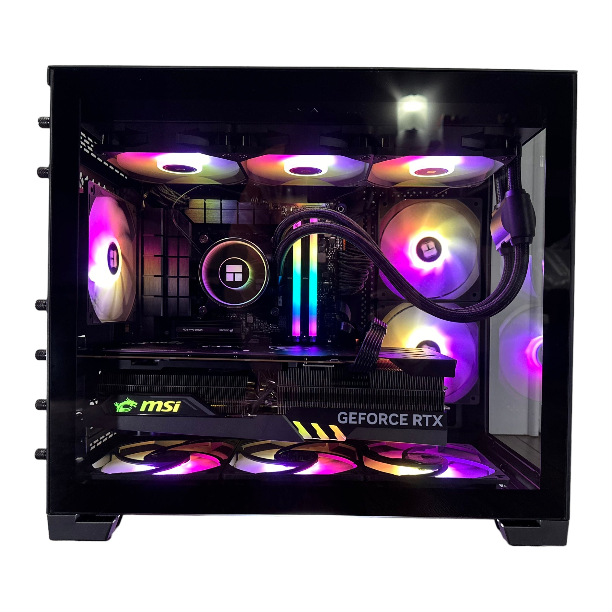 Top Tier Brand New 16-Core Gaming PC, ASUS TUF, Ryzen 9 7950x3D, RTX 4090/4070 Options, 32GB 6400mhz DDR5 Ram, 2TB NVME SSD, WIFI + BT
