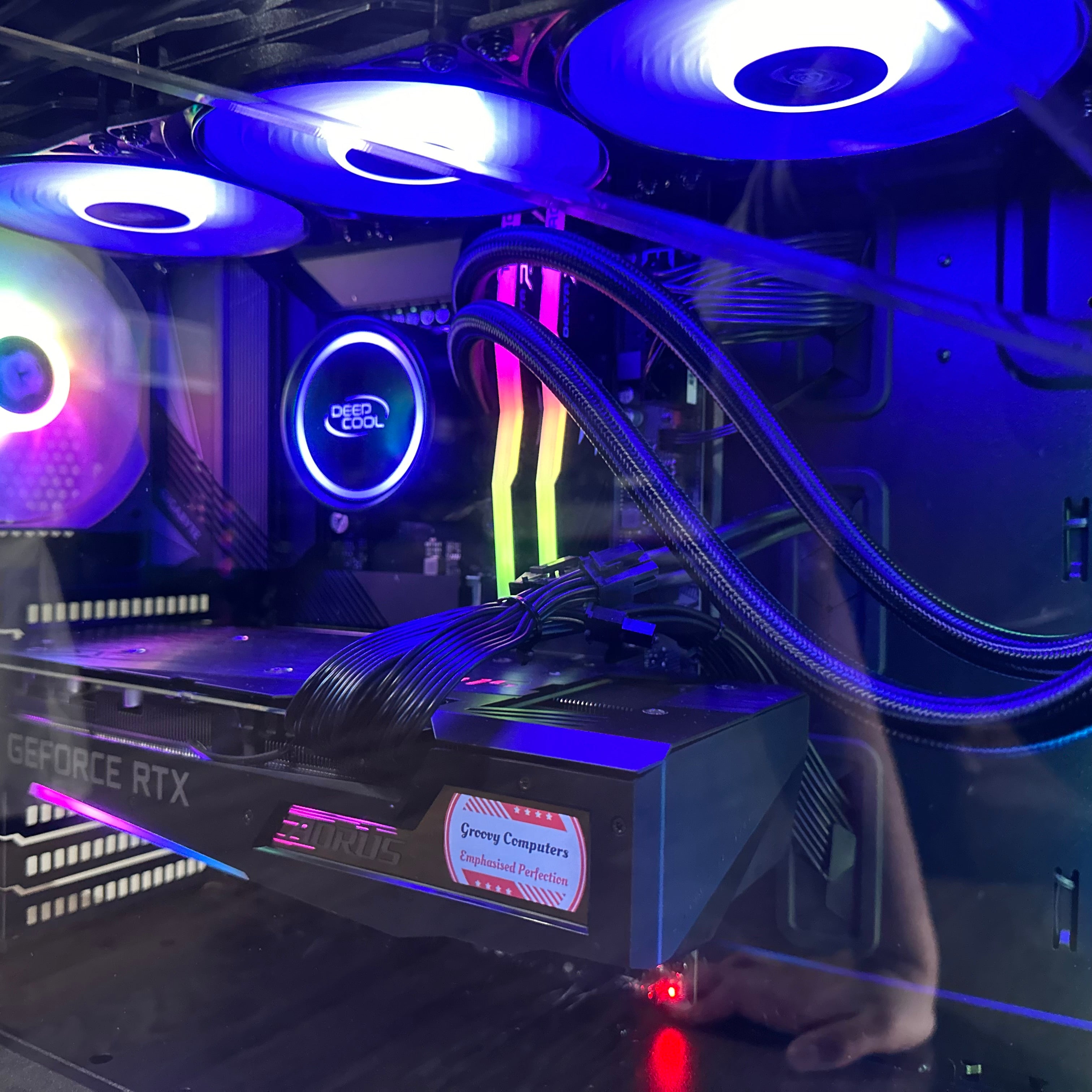 Brand New High End 12-Core Gaming PC, i7-12700K (Better than i9-11900K), RTX 4070/4090 Options, 32GB 3600mhz DDR4 Ram, 2TB NVME SSD