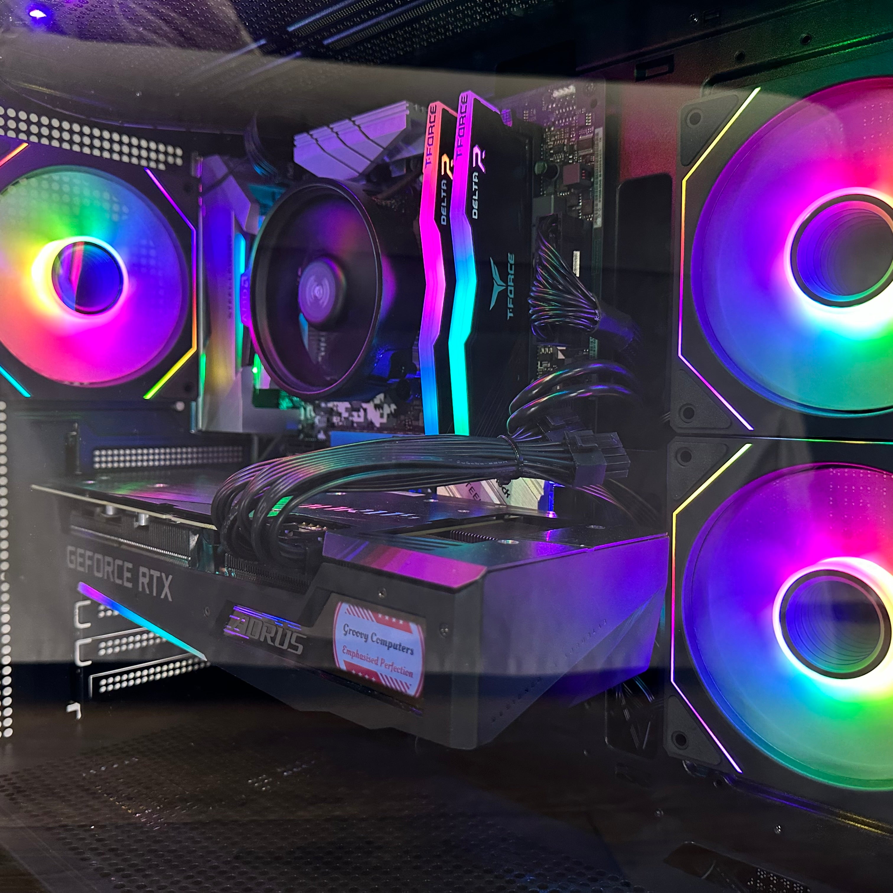 1080p Video Editing Ryzen 7 2700 Gaming PC | 8-Core | RX 6600 8GB | 16GB RAM | 1TB SSD | STEEL LEGEND™ | Brand New