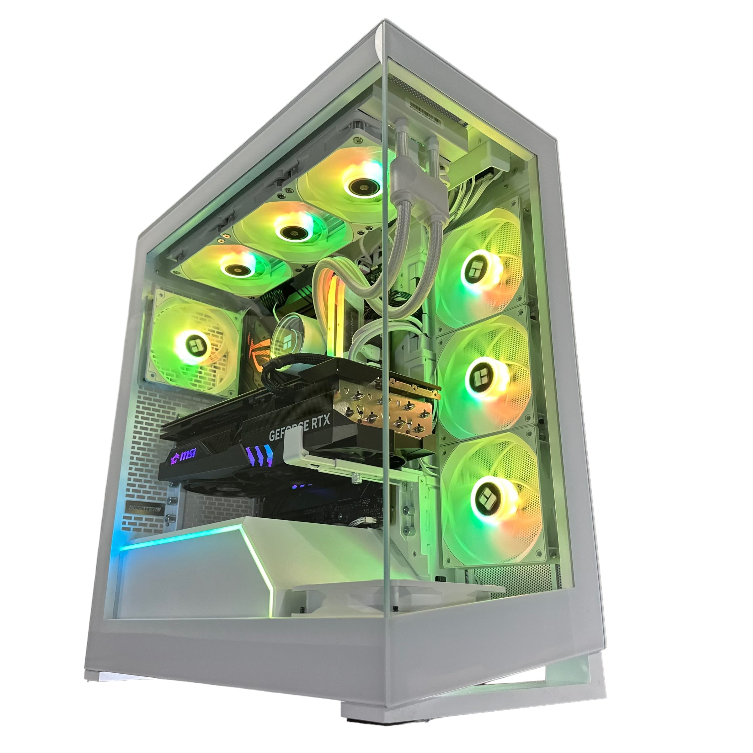 4K Top Tier Workstation i9-14900KF Gaming PC | 24-Core | RTX 5090 32GB | 64GB DDR5 6000MHz | 2TB GEN 4 NVME SSD | ASUS ROG™ | WIFI + BT | Brand New