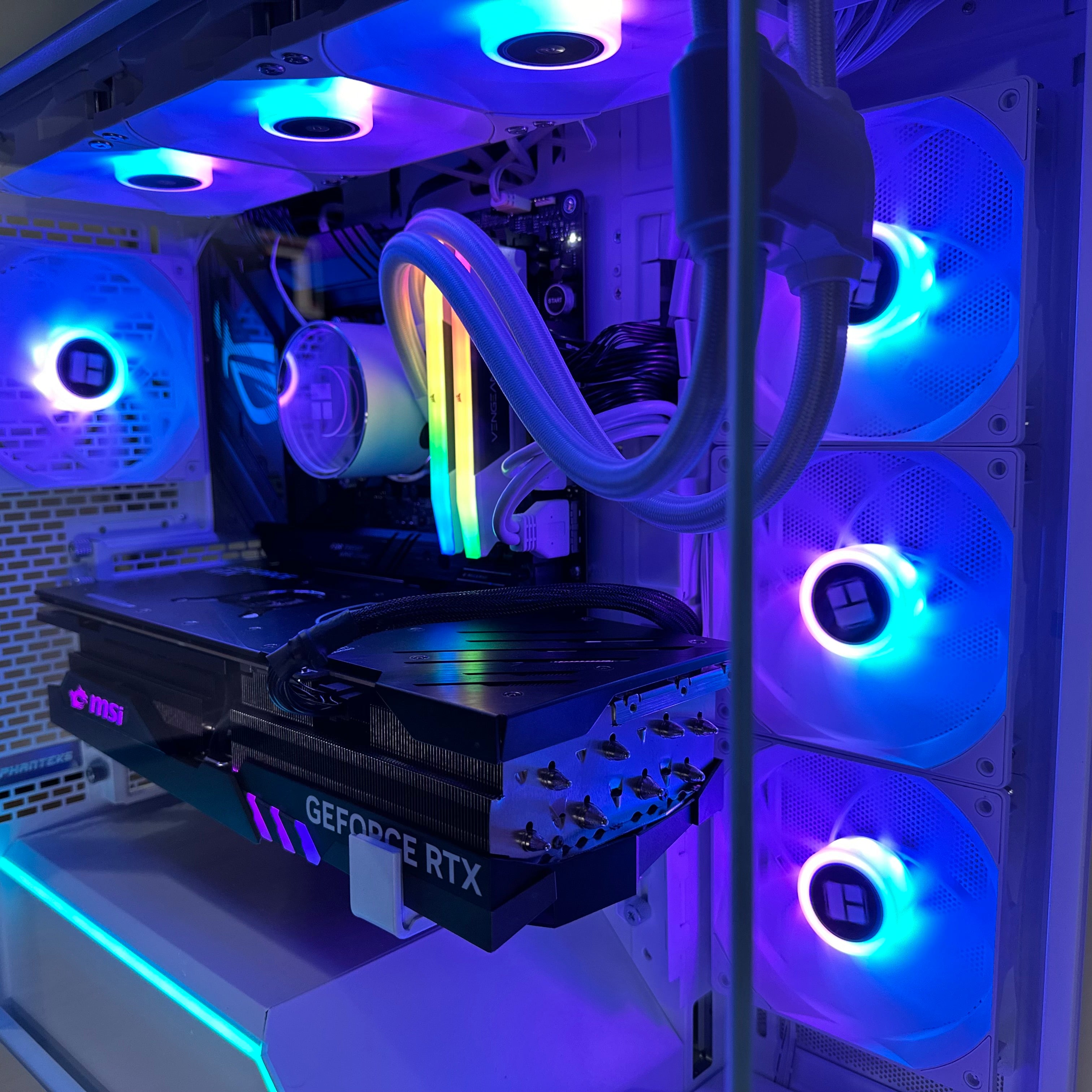 4K Top Tier Workstation i9-14900KF Gaming PC | 24-Core | RTX 5090 32GB | 64GB DDR5 6000MHz | 2TB GEN 4 NVME SSD | ASUS ROG™ | WIFI + BT | Brand New