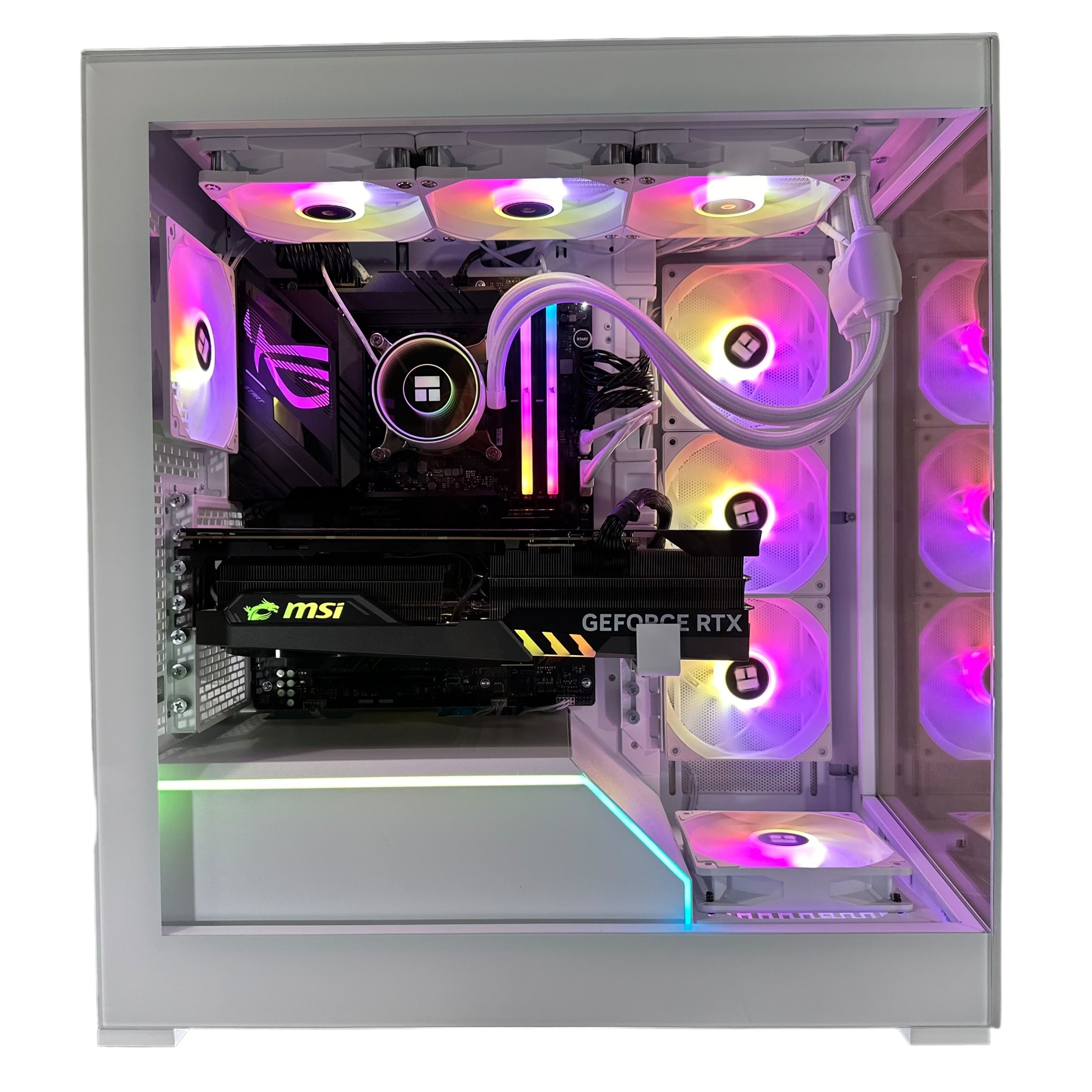 4K Top Tier Workstation i9-14900KF Gaming PC | 24-Core | RTX 5090 32GB | 64GB DDR5 6000MHz | 2TB GEN 4 NVME SSD | ASUS ROG™ | WIFI + BT | Brand New