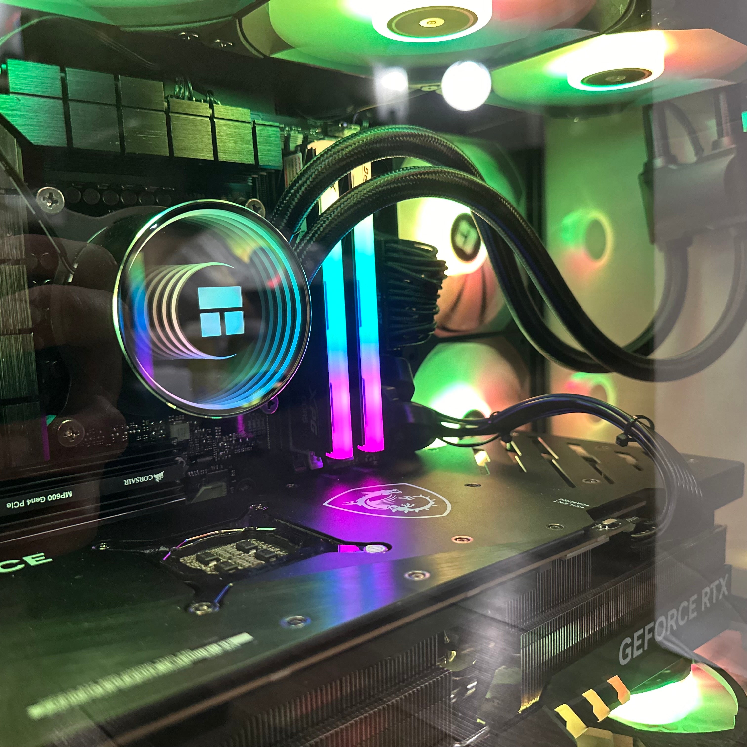 Top Tier Brand New 16-Core Gaming PC, ASUS TUF, Ryzen 9 7950x3D, RTX 4090/4070 Options, 32GB 6400mhz DDR5 Ram, 2TB NVME SSD, WIFI + BT