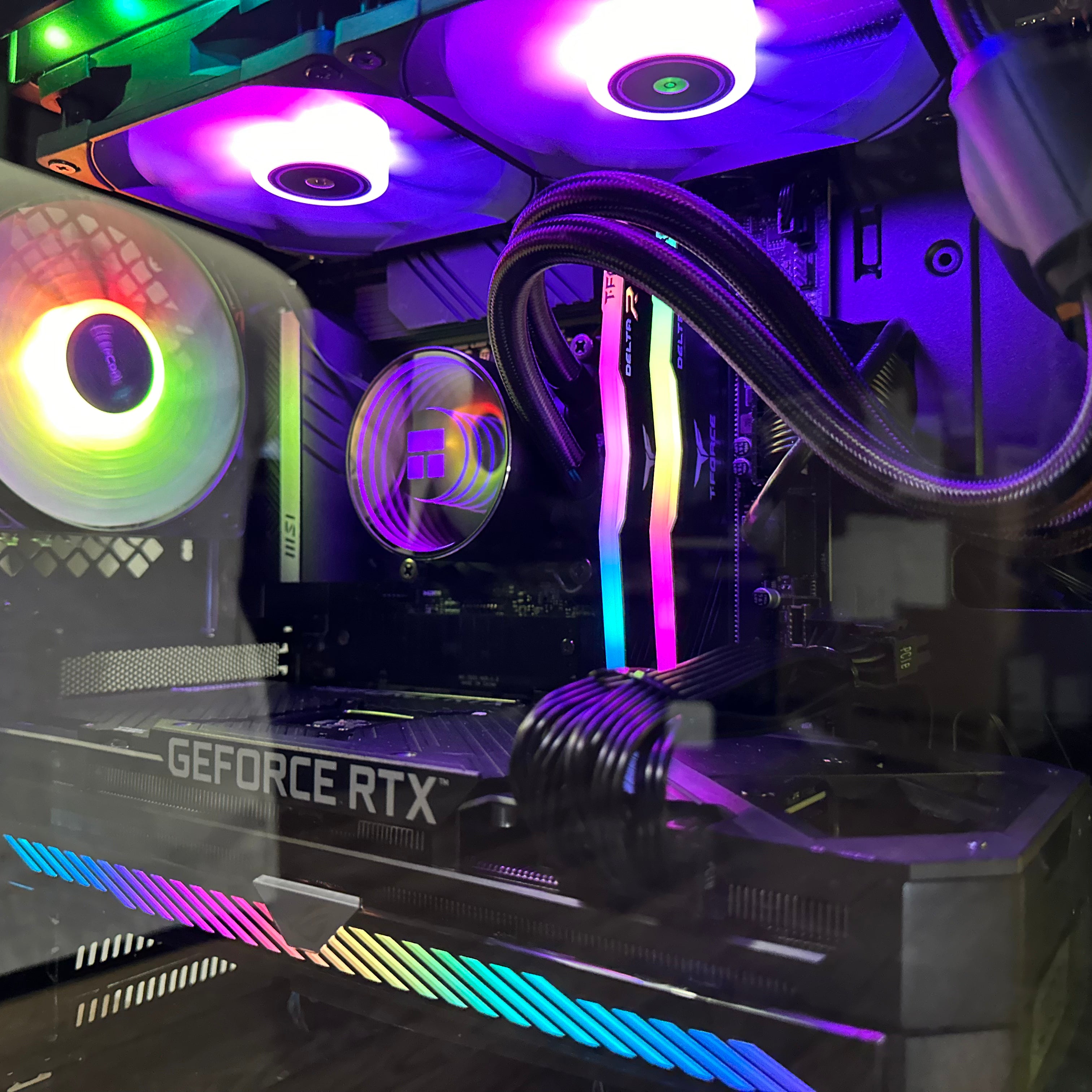 Brand New High-End 16-Core Gaming PC, i9-12900K, RTX 4070 / 4090 Options, 32GB 3600mhz DDR4 Ram, 1TB GEN 4 NVME SSD, 4TB HDD
