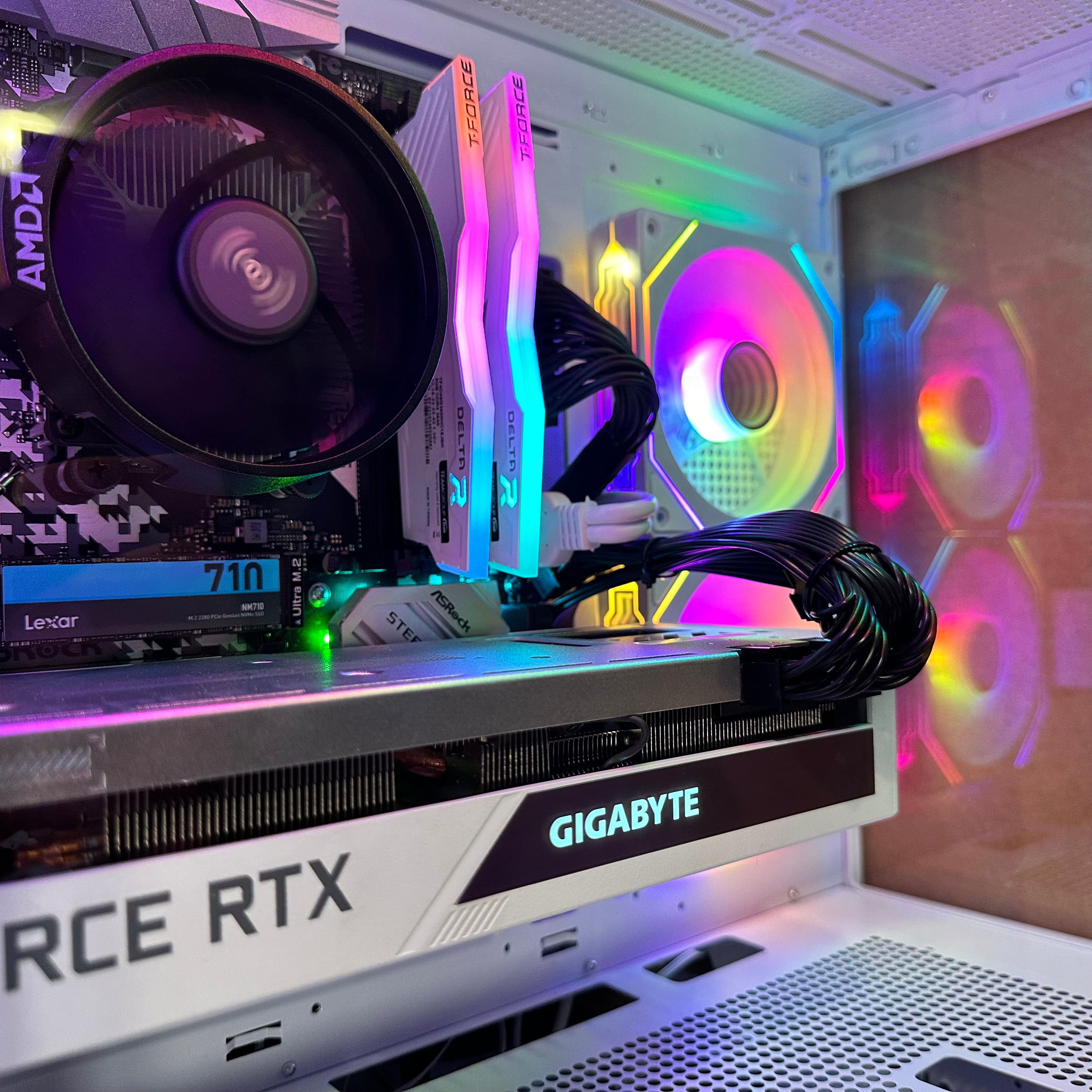 Ryzen 7 5700 Gaming PC | 8-Core | RTX 30/40/50 Series Options | 16GB RAM | 1TB NVMe SSD | STEEL LEGEND™ | Brand New