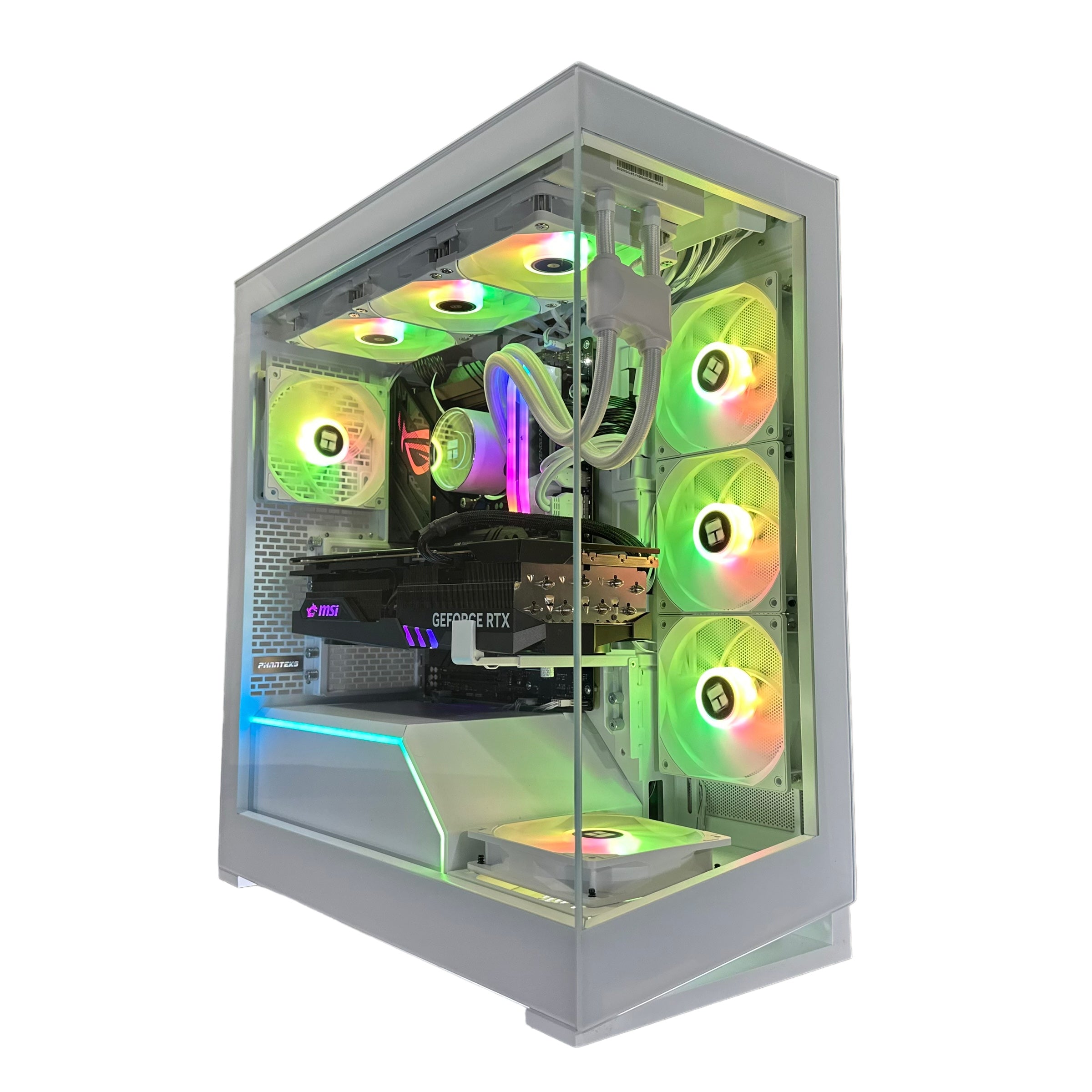 4K Top Tier Workstation i9-14900KF Gaming PC | 24-Core | RTX 5090 32GB | 64GB DDR5 6000MHz | 2TB GEN 4 NVME SSD | ASUS ROG™ | WIFI + BT | Brand New