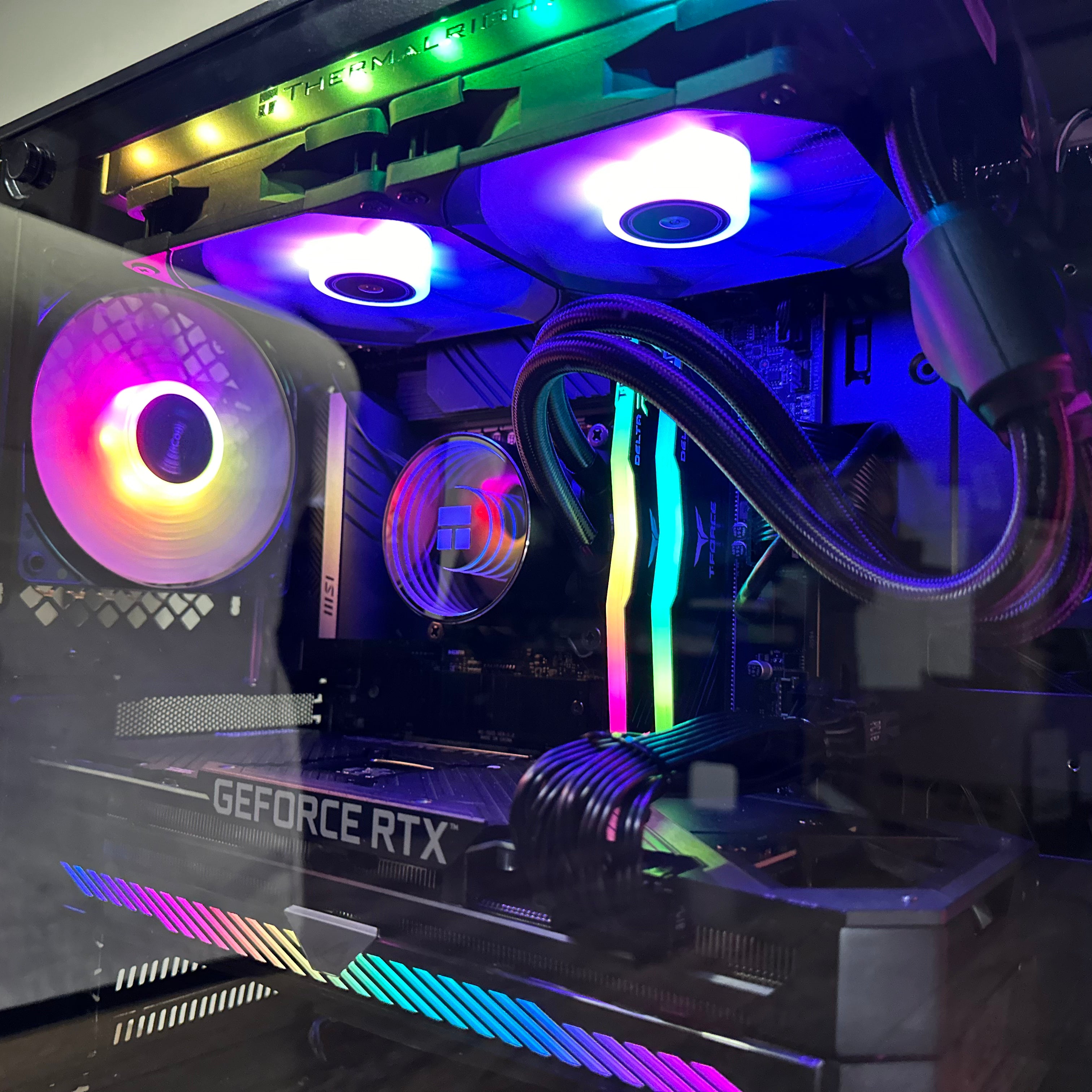 Brand New High-End 16-Core Gaming PC, i9-12900K, RTX 4070 / 4090 Options, 32GB 3600mhz DDR4 Ram, 1TB GEN 4 NVME SSD, 4TB HDD