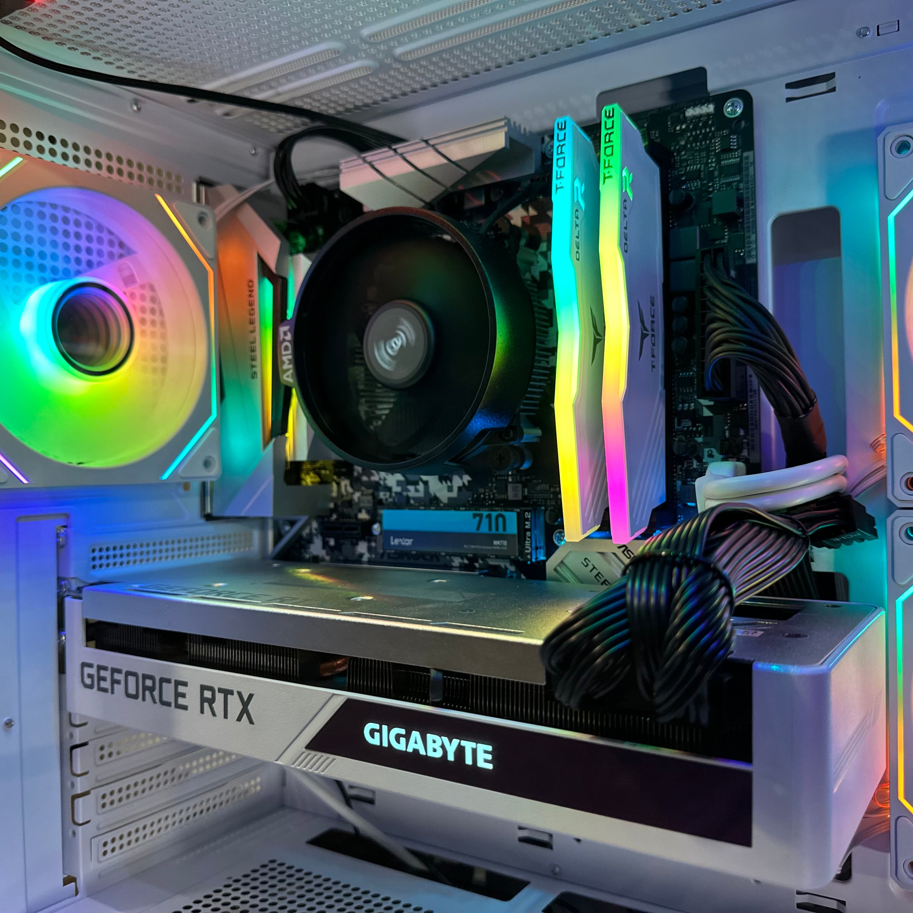 Ryzen 7 5700 Gaming PC | 8-Core | RTX 30/40/50 Series Options | 16GB RAM | 1TB NVMe SSD | STEEL LEGEND™ | Brand New