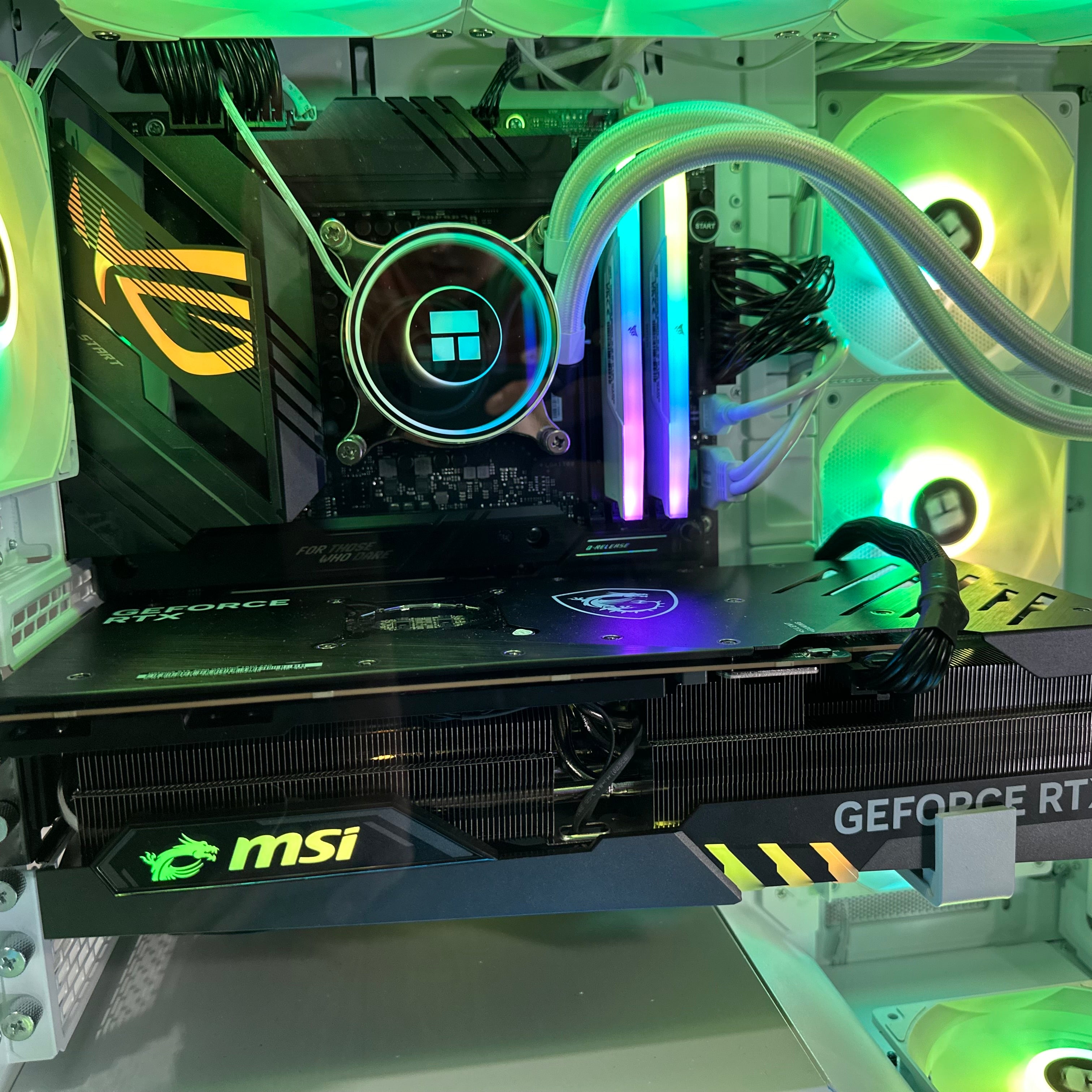 4K Top Tier Workstation i9-14900KF Gaming PC | 24-Core | RTX 5090 32GB | 64GB DDR5 6000MHz | 2TB GEN 4 NVME SSD | ASUS ROG™ | WIFI + BT | Brand New