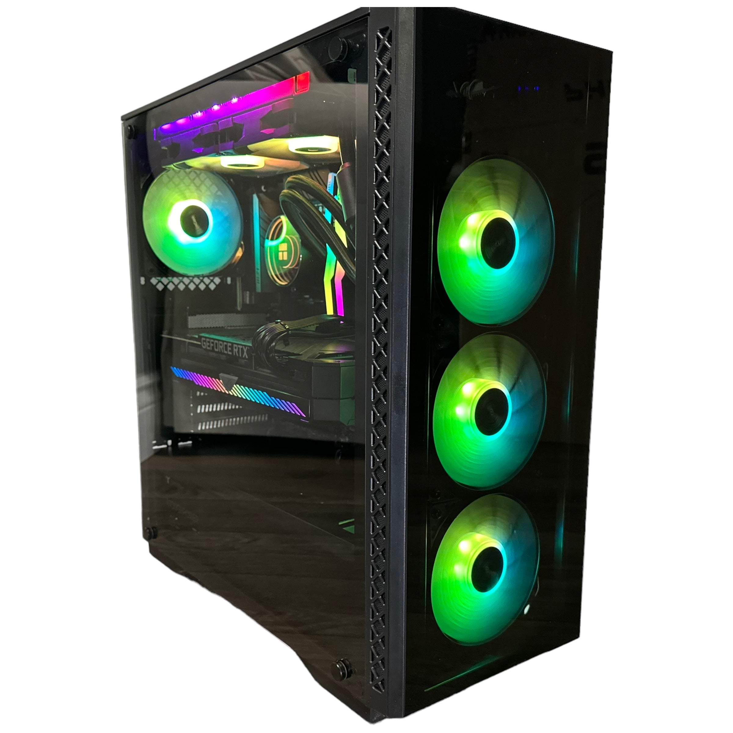 Brand New High-End 16-Core Gaming PC, i9-12900K, RTX 4070 / 4090 Options, 32GB 3600mhz DDR4 Ram, 1TB GEN 4 NVME SSD, 4TB HDD