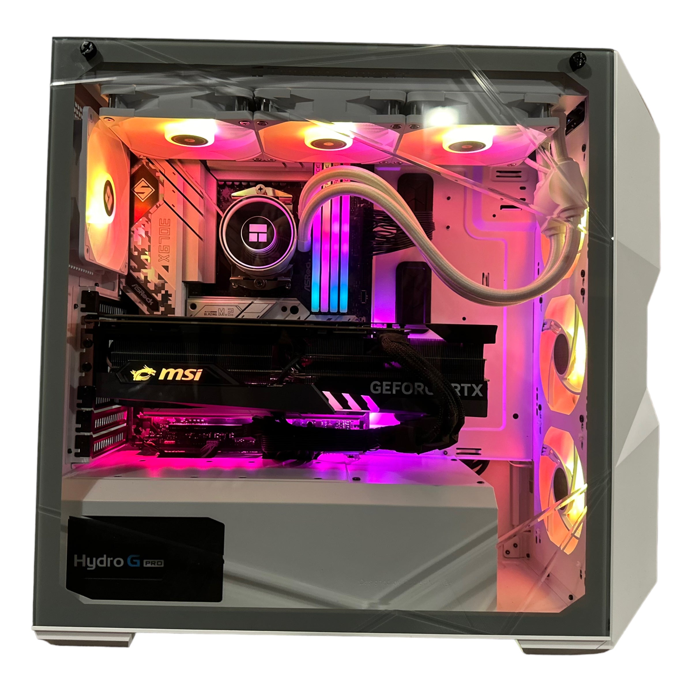 Top Tier Brand New High End 16-Core Gaming PC, Ryzen 9 7950x3D (Beats i9-14900K), RTX 4090 24GB Options, 64GB 6000mhz DDR5 RAM, 2TB NVME SSD, WIFI + BT
