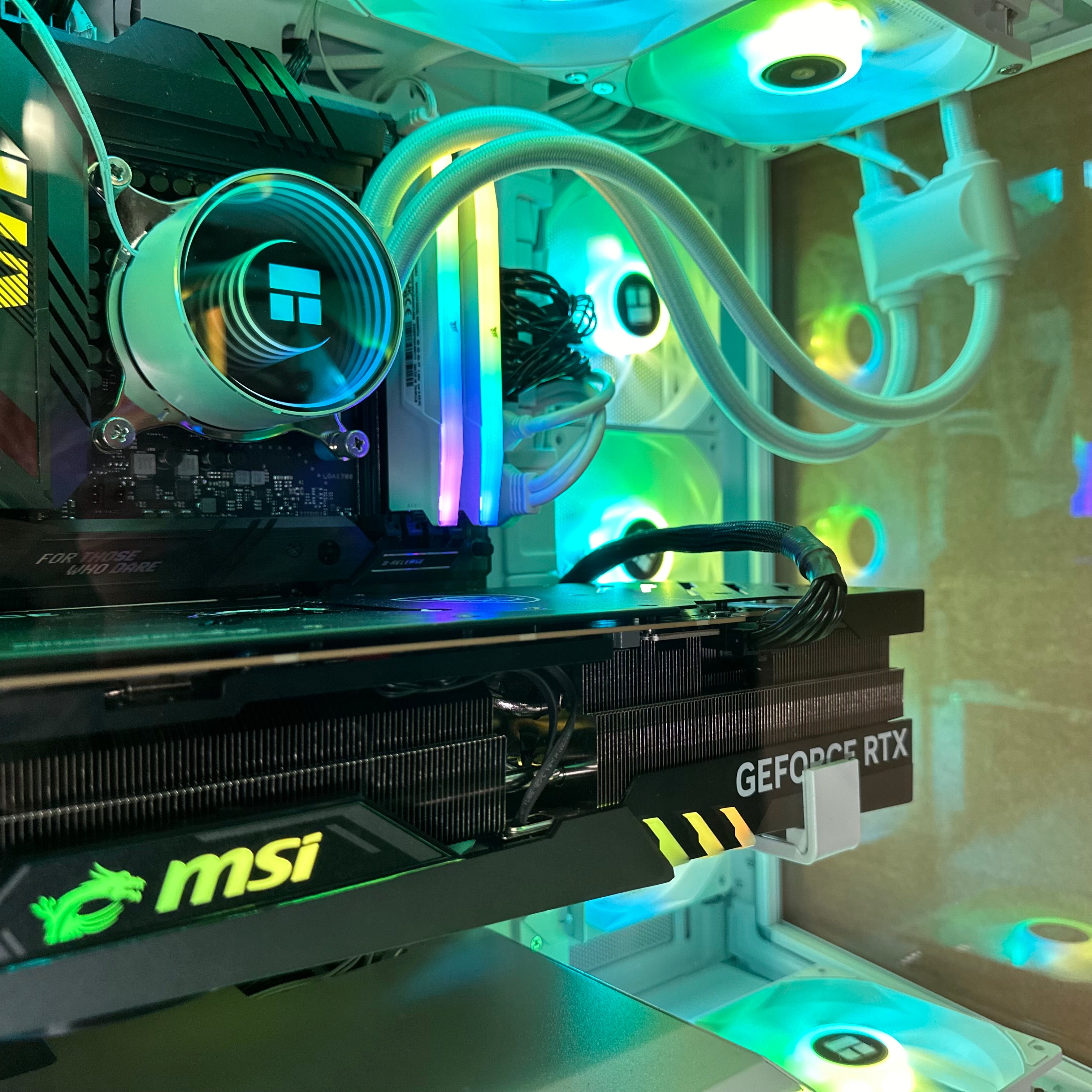 4K Top Tier Workstation i9-14900KF Gaming PC | 24-Core | RTX 5090 32GB | 64GB DDR5 6000MHz | 2TB GEN 4 NVME SSD | ASUS ROG™ | WIFI + BT | Brand New
