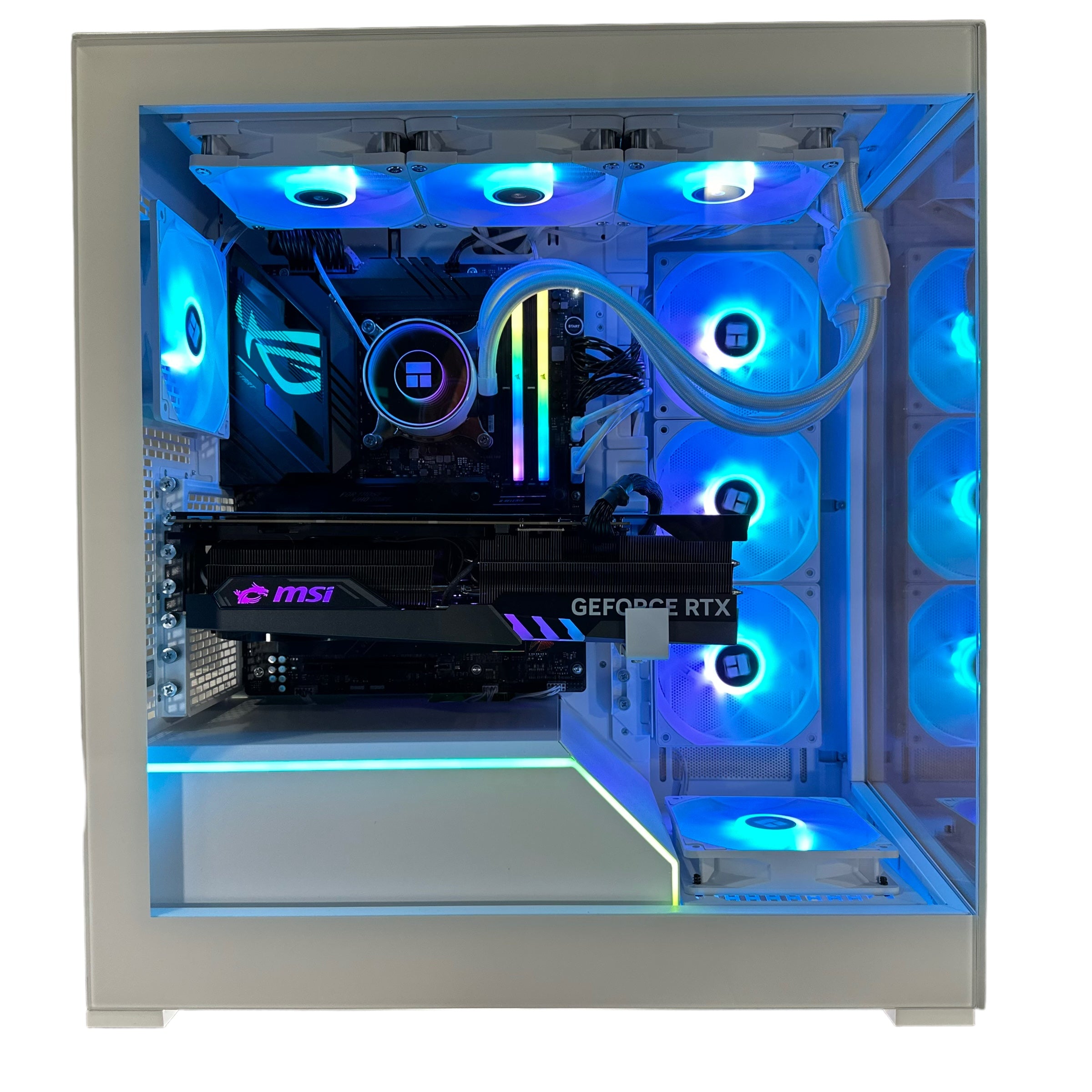i9-14900KF Gaming PC | 24-Core | RTX 4090 / 5090 Options | 64GB DDR5 6000MHz | 4TB NVMe SSD + 8TB HDD (Options) | ASUS ROG™ | WIFI + BT | Brand New - Groovy Computers