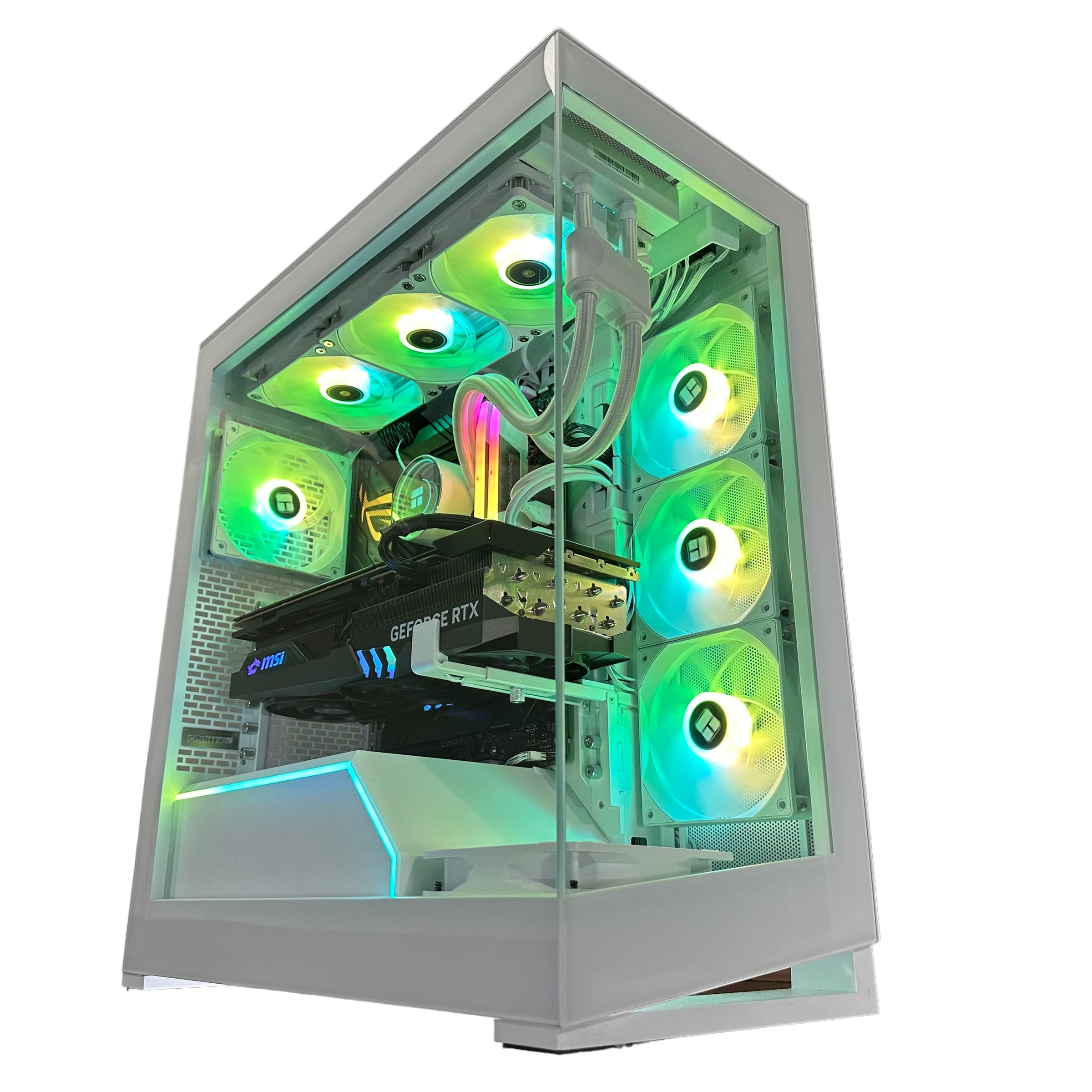 4K Top Tier Workstation i9-14900KF Gaming PC | 24-Core | RTX 5090 32GB | 64GB DDR5 6000MHz | 2TB GEN 4 NVME SSD | ASUS ROG™ | WIFI + BT | Brand New