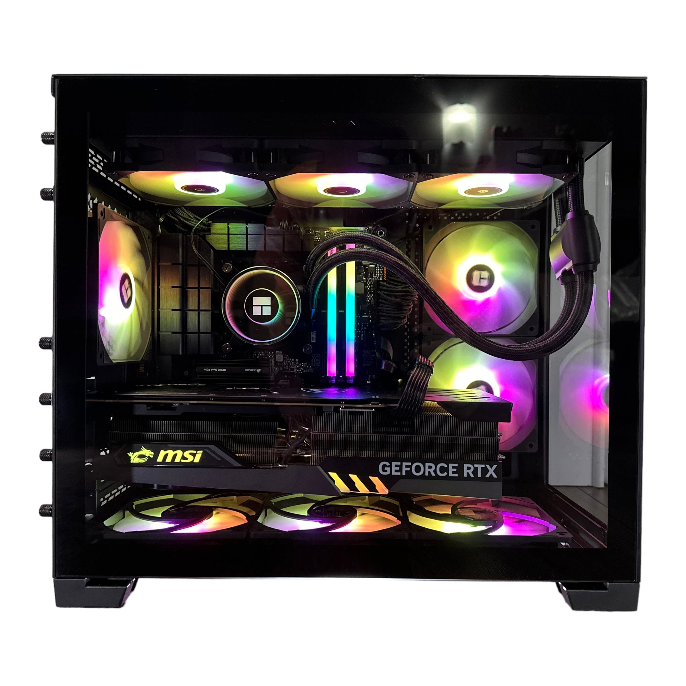 Top Tier Brand New 16-Core Gaming PC, ASUS TUF, Ryzen 9 7950x3D, RTX 4090/4070 Options, 32GB 6400mhz DDR5 Ram, 2TB NVME SSD, WIFI + BT