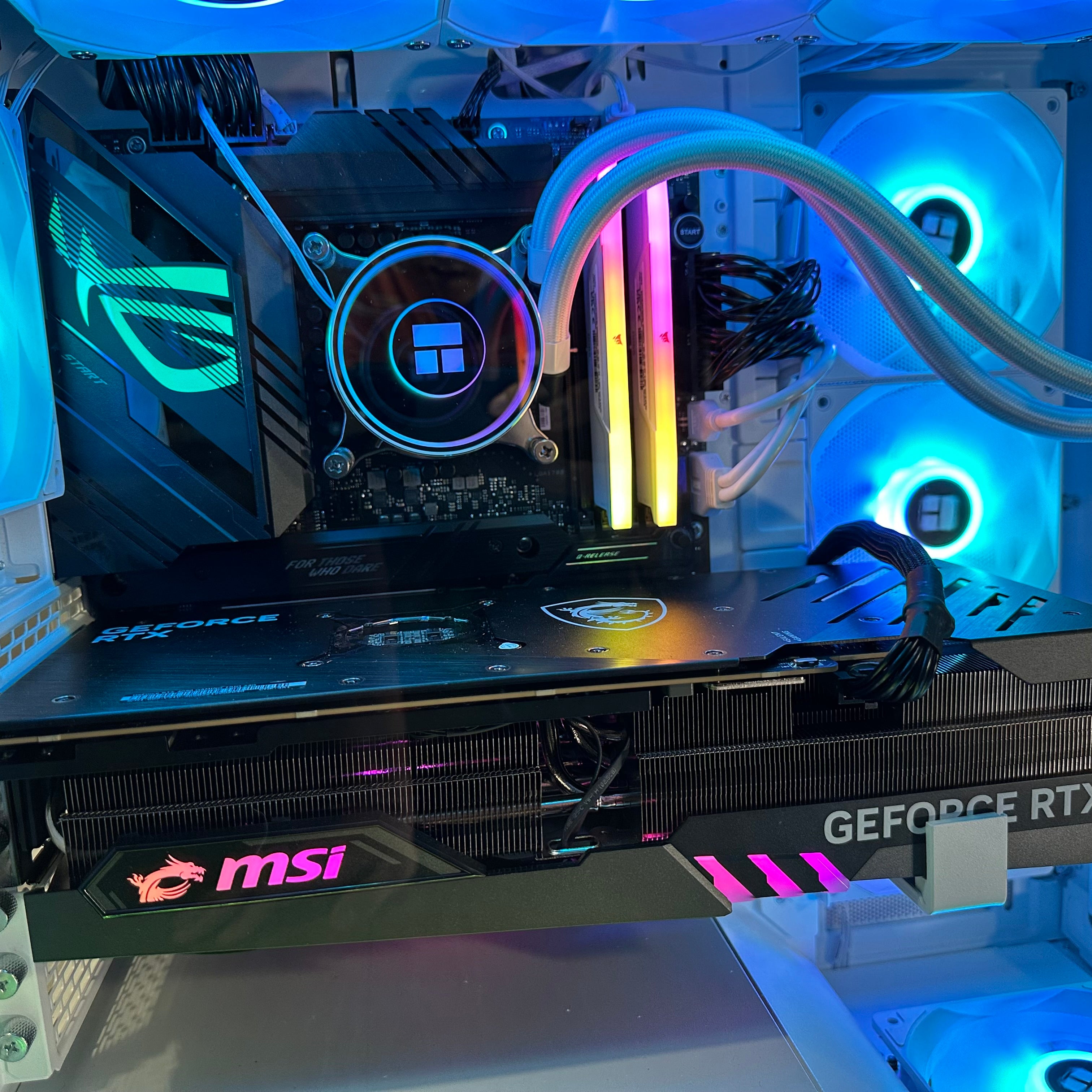 4K Top Tier Workstation i9-14900KF Gaming PC | 24-Core | RTX 5090 32GB | 64GB DDR5 6000MHz | 2TB GEN 4 NVME SSD | ASUS ROG™ | WIFI + BT | Brand New