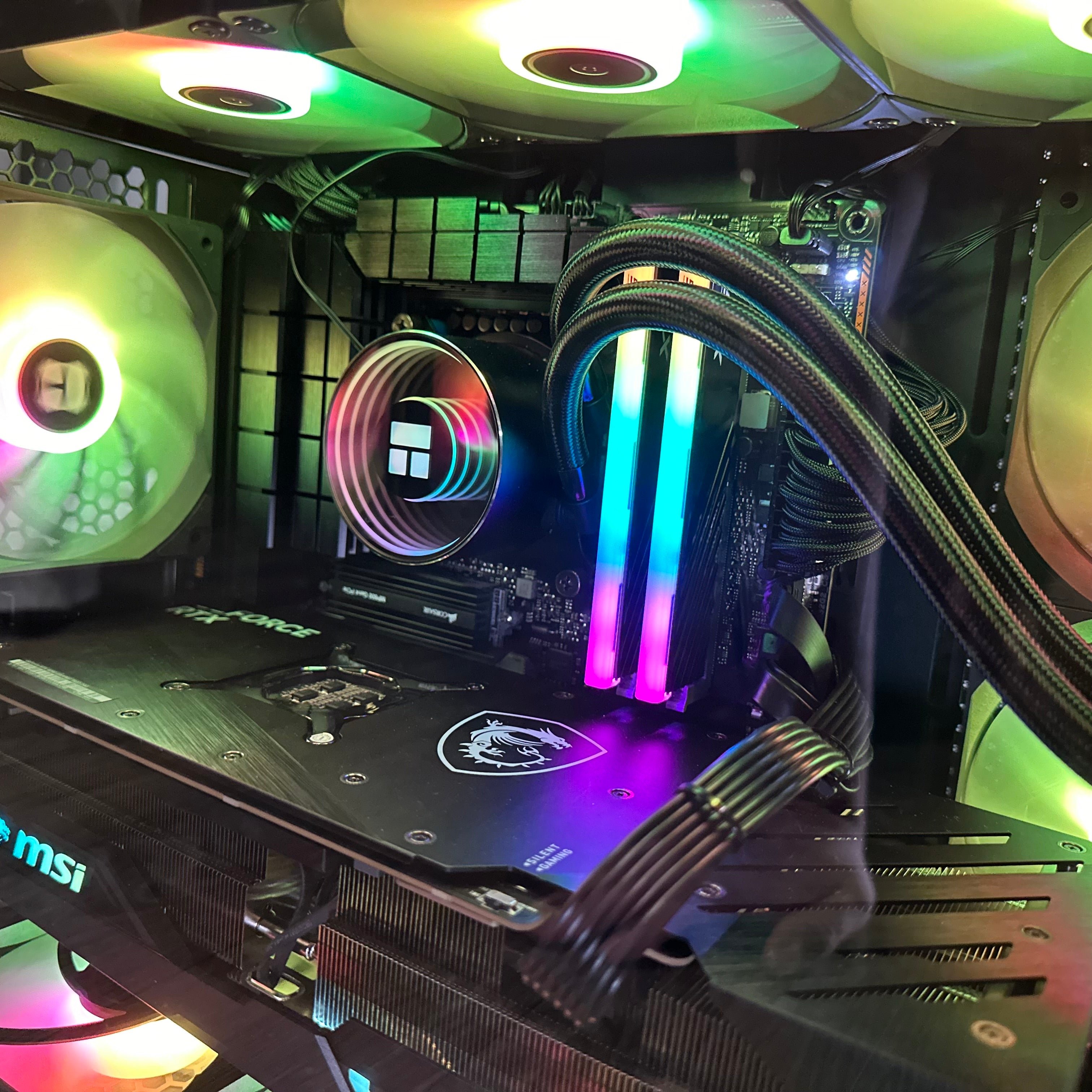 Top Tier Brand New 16-Core Gaming PC, ASUS TUF, Ryzen 9 7950x3D, RTX 4090/4070 Options, 32GB 6400mhz DDR5 Ram, 2TB NVME SSD, WIFI + BT