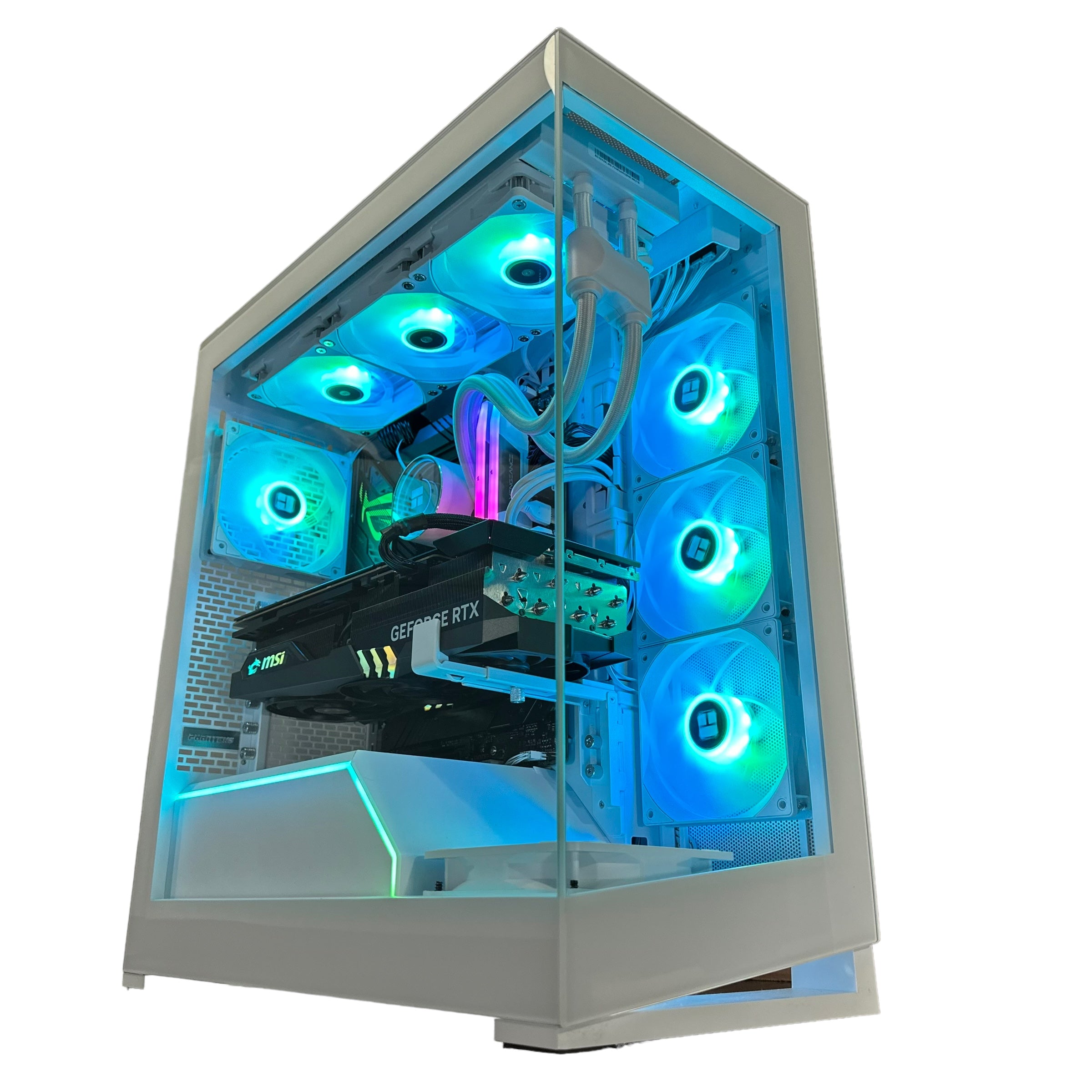 4K Top Tier Workstation i9-14900KF Gaming PC | 24-Core | RTX 5090 32GB | 64GB DDR5 6000MHz | 2TB GEN 4 NVME SSD | ASUS ROG™ | WIFI + BT | Brand New