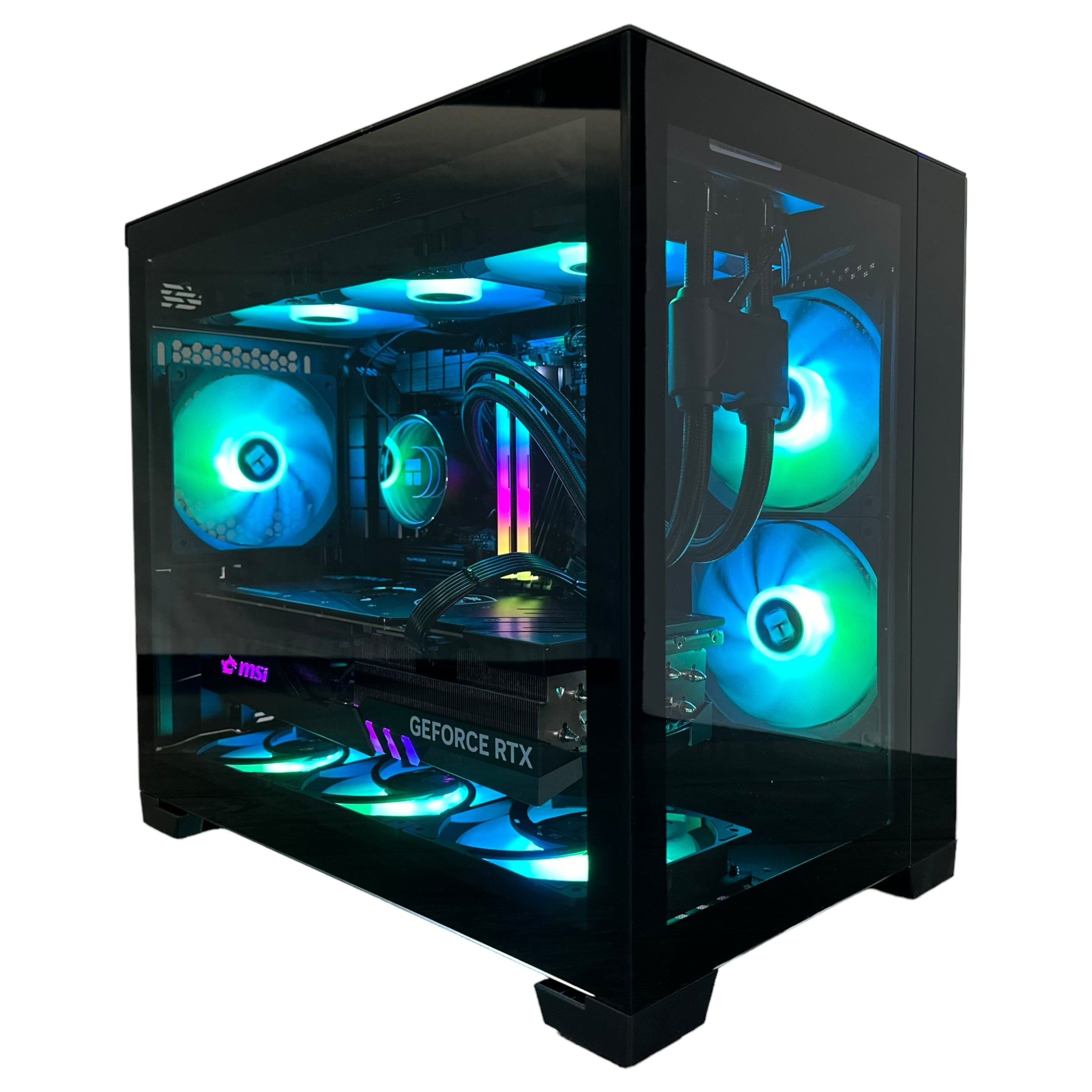 Top Tier Brand New 16-Core Gaming PC, ASUS TUF, Ryzen 9 7950x3D, RTX 4090/4070 Options, 32GB 6400mhz DDR5 Ram, 2TB NVME SSD, WIFI + BT