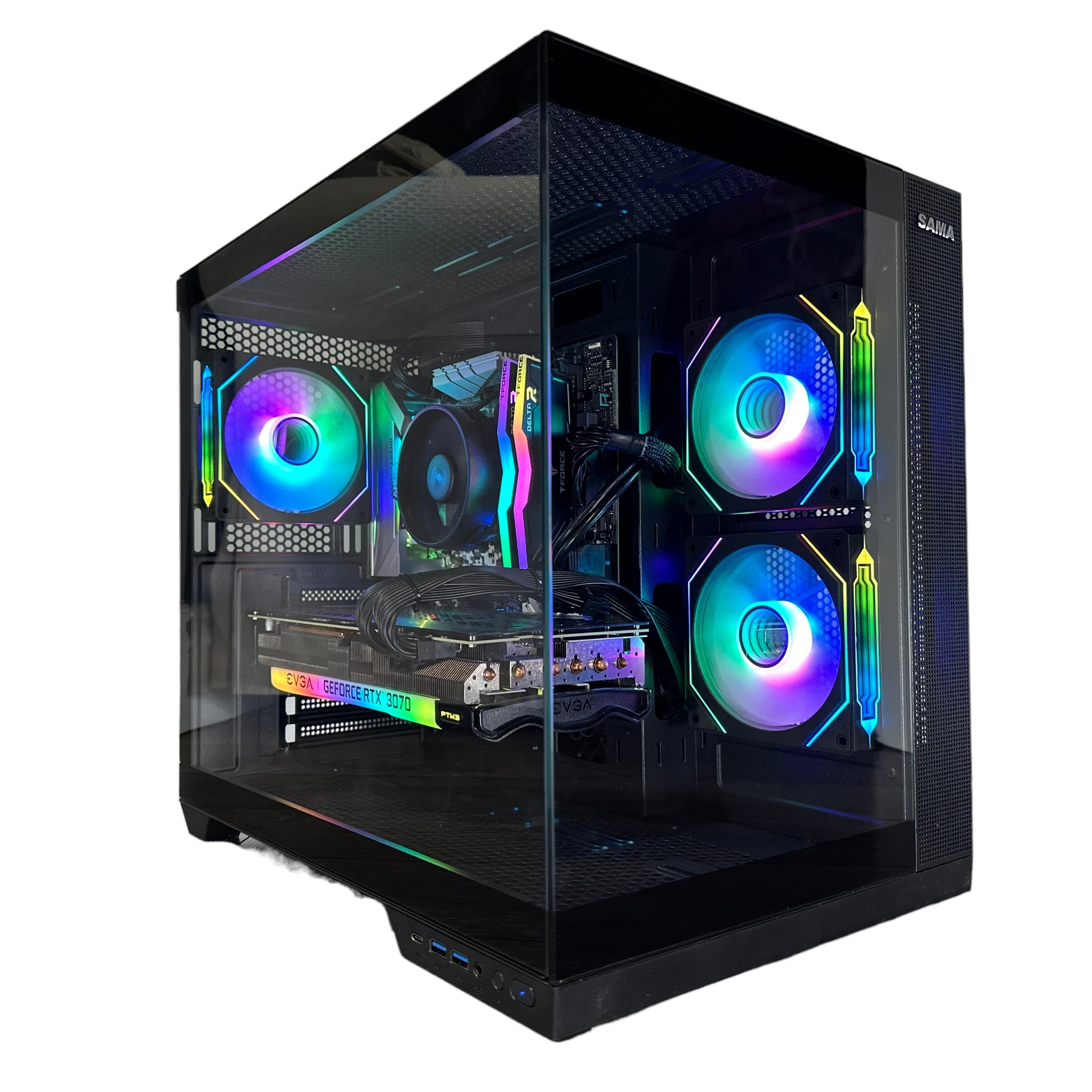 Ryzen 5 5500 Gaming PC | 6-Core | RTX 30/40/50 Series Options | 16GB RAM | 1TB NVMe SSD | STEEL LEGEND™ | Brand New - Groovy Computers