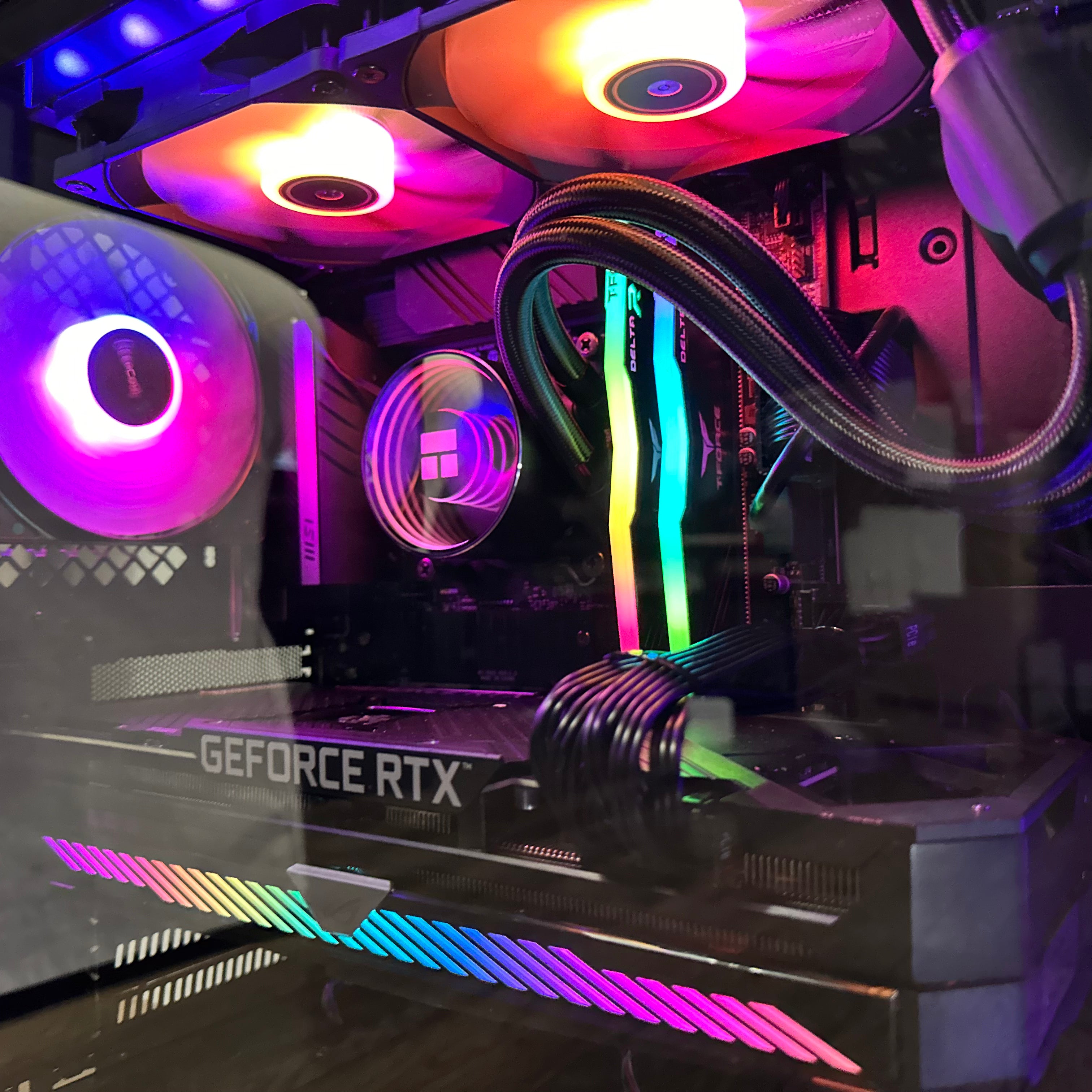 Brand New High-End 16-Core Gaming PC, i9-12900K, RTX 4070 / 4090 Options, 32GB 3600mhz DDR4 Ram, 1TB GEN 4 NVME SSD, 4TB HDD