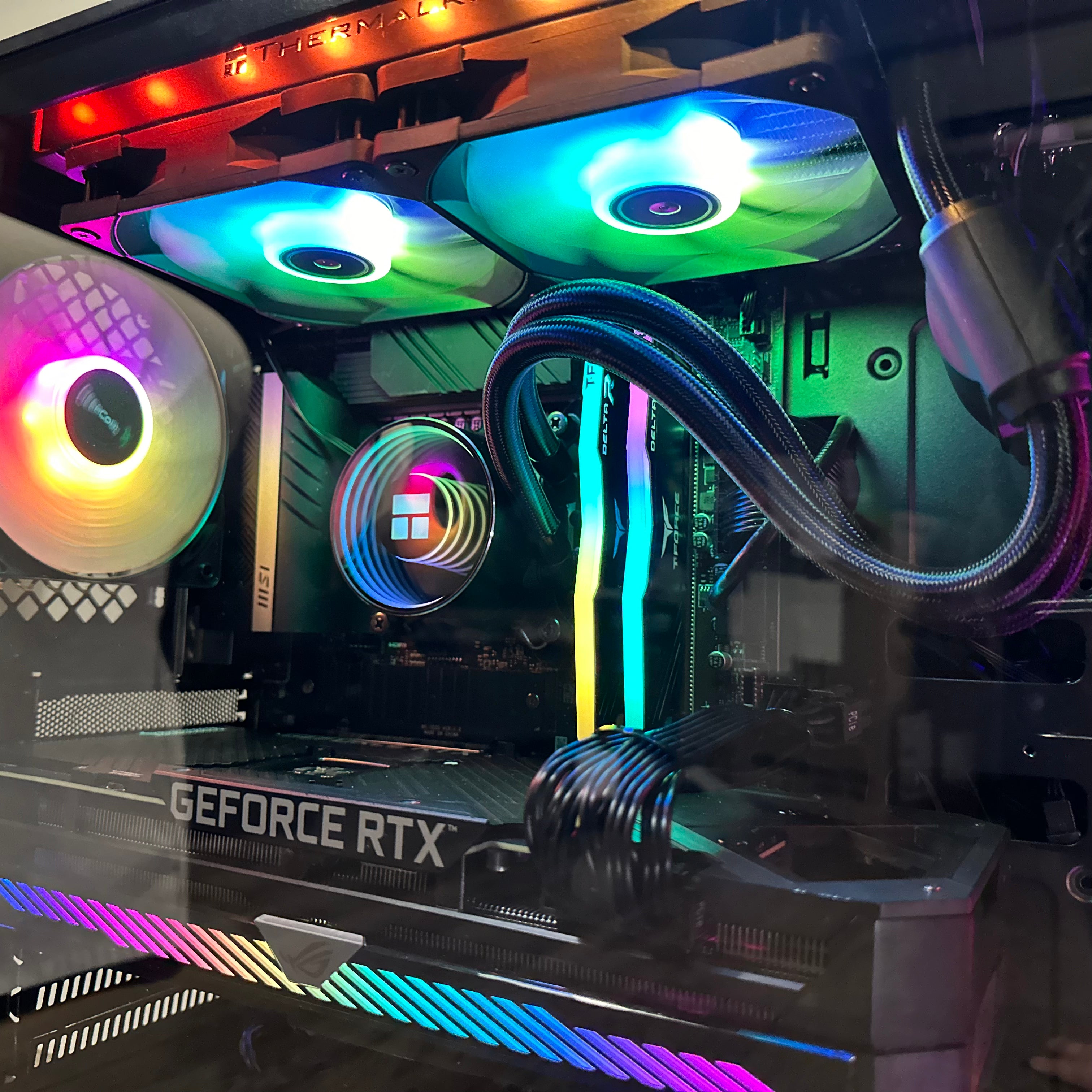 Brand New High-End 16-Core Gaming PC, i9-12900K, RTX 4070 / 4090 Options, 32GB 3600mhz DDR4 Ram, 1TB GEN 4 NVME SSD, 4TB HDD