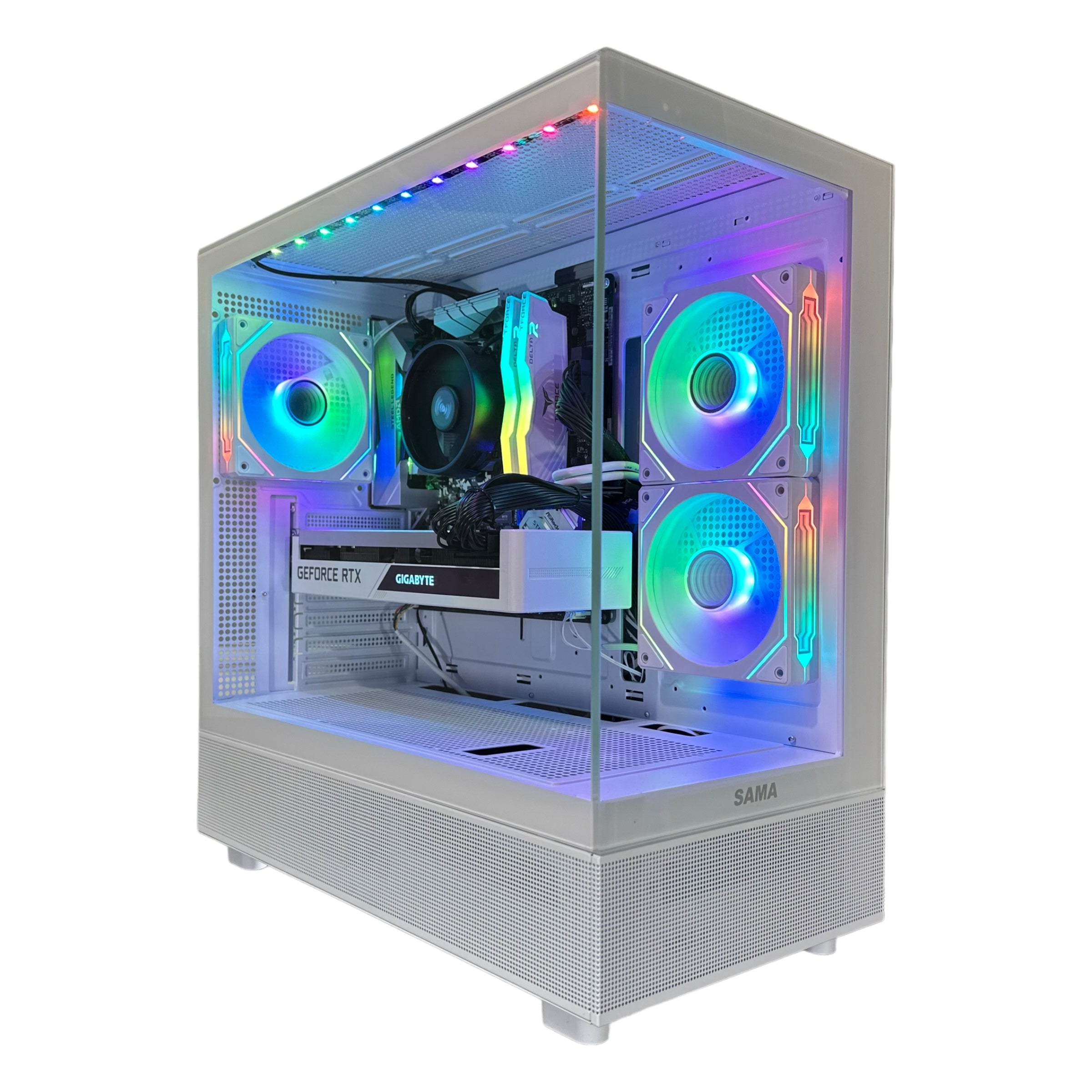 Ryzen 5 5600 Gaming PC | 6-Core | RTX 30/40/50 Series Options | 16GB RAM | 1TB NVMe SSD | STEEL LEGEND™ | Brand New - Groovy Computers