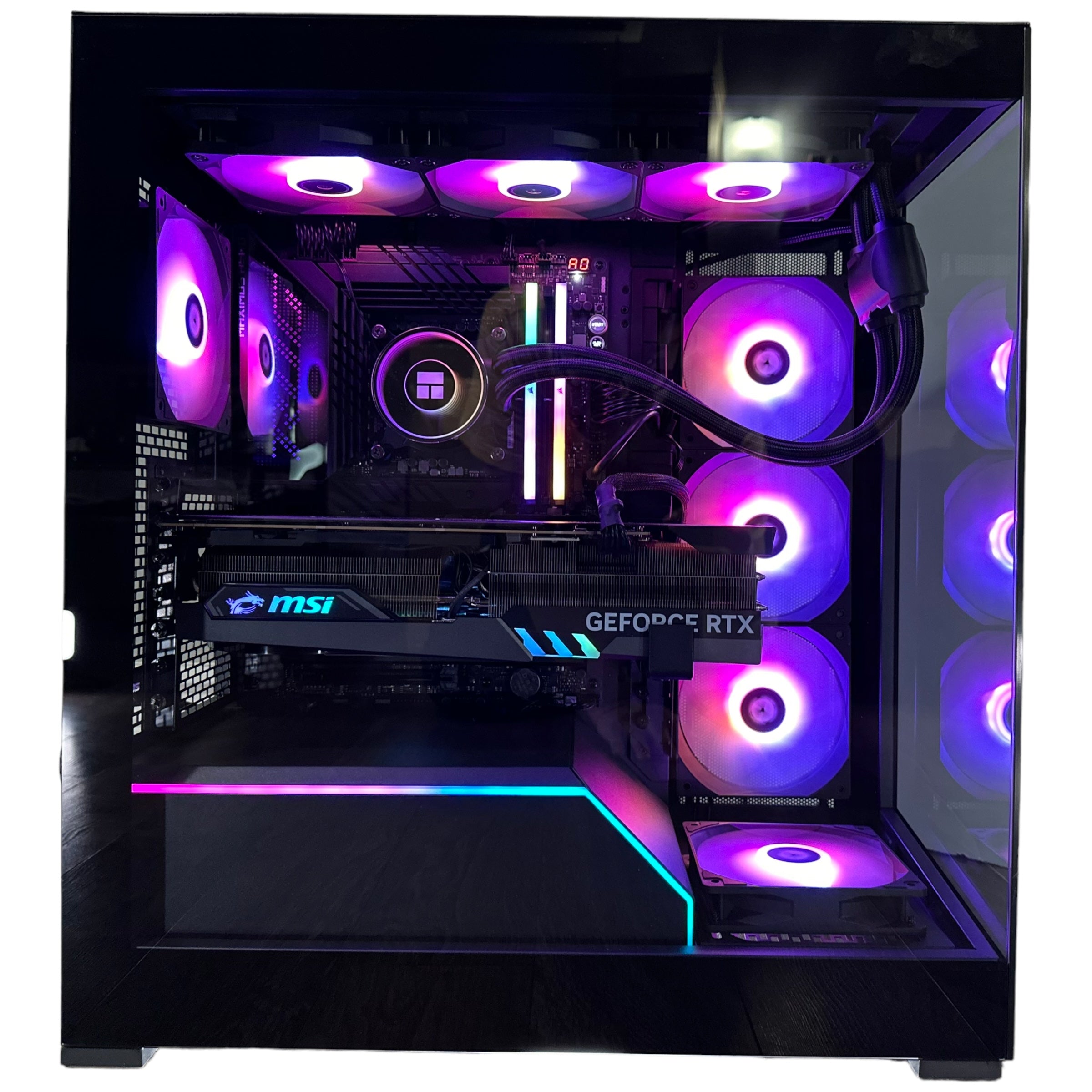 4K Top Tier Workstation i9-14900KF Gaming PC | 24-Core | RTX 5090 32GB | 64GB DDR5 6000MHz | 2TB GEN 4 NVMe SSD | ASUS ROG MAXIMUS™ | WIFI + BT | Brand New