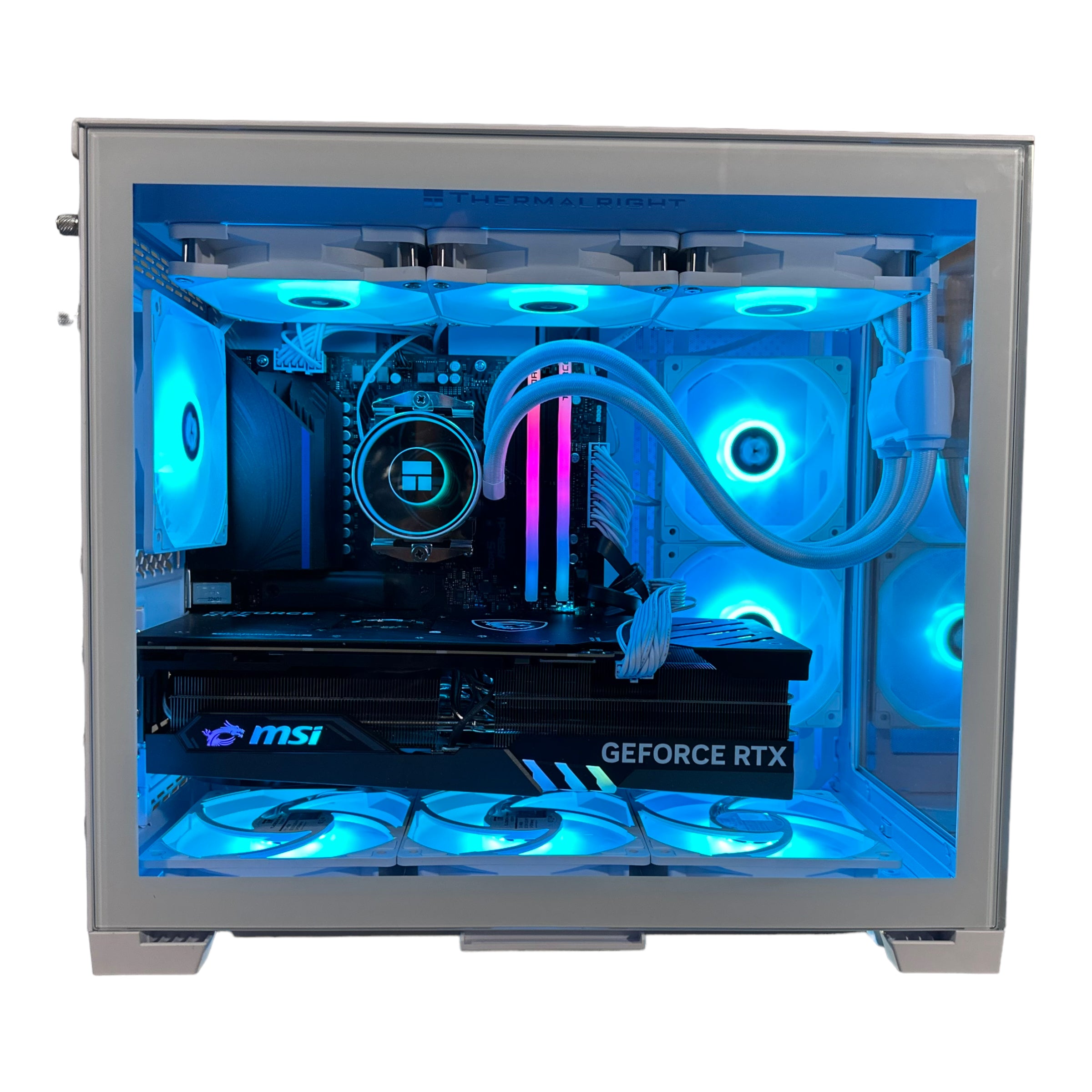 Ryzen 7 7800X3D Gaming PC | 8-Core | RTX 30/40/50 Series Options | 32GB DDR5 6400MHz | 1TB NVMe SSD | PG Riptide™ | Brand New