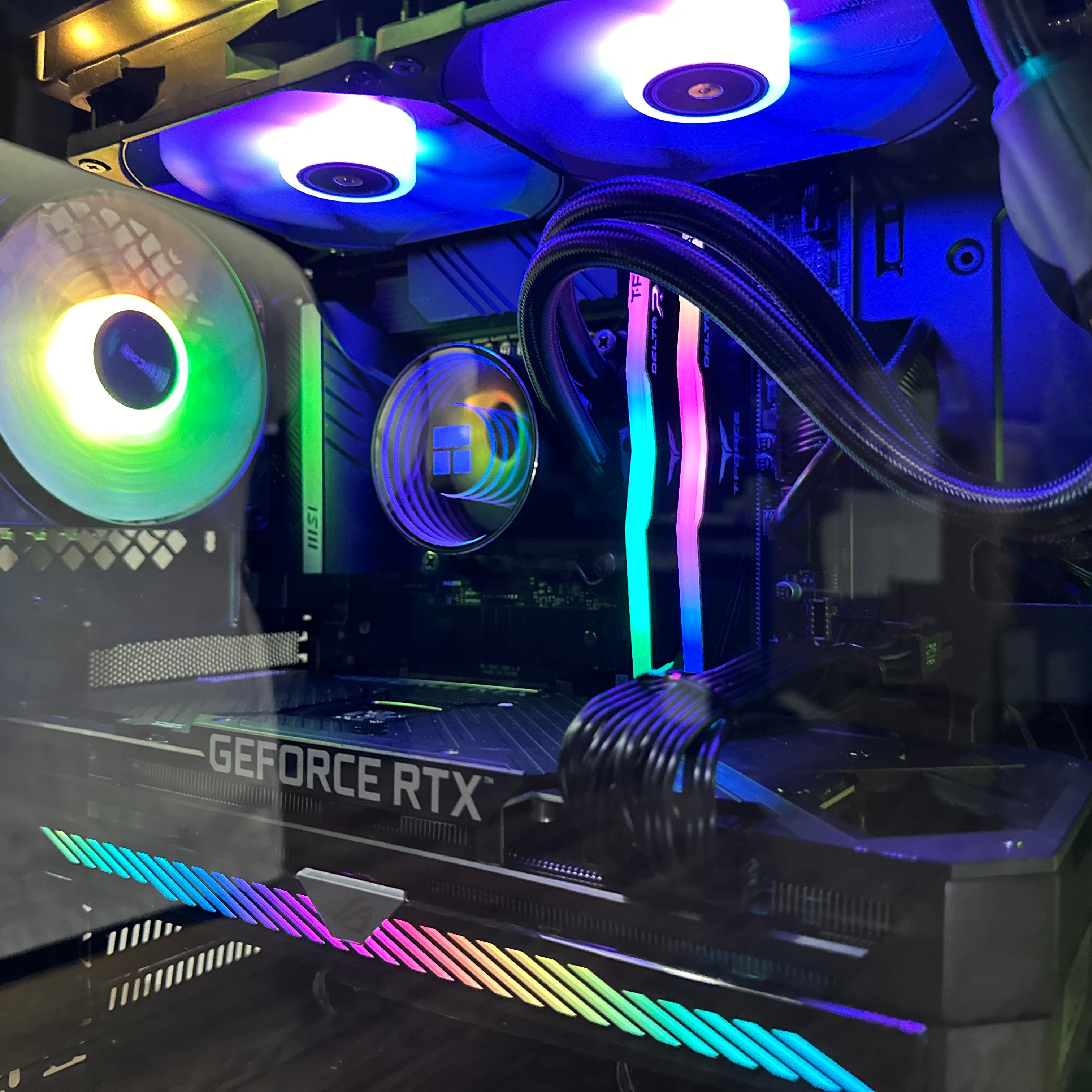 Brand New High-End 16-Core Gaming PC, i9-12900K, RTX 4070 / 4090 Options, 32GB 3600mhz DDR4 Ram, 1TB GEN 4 NVME SSD, 4TB HDD