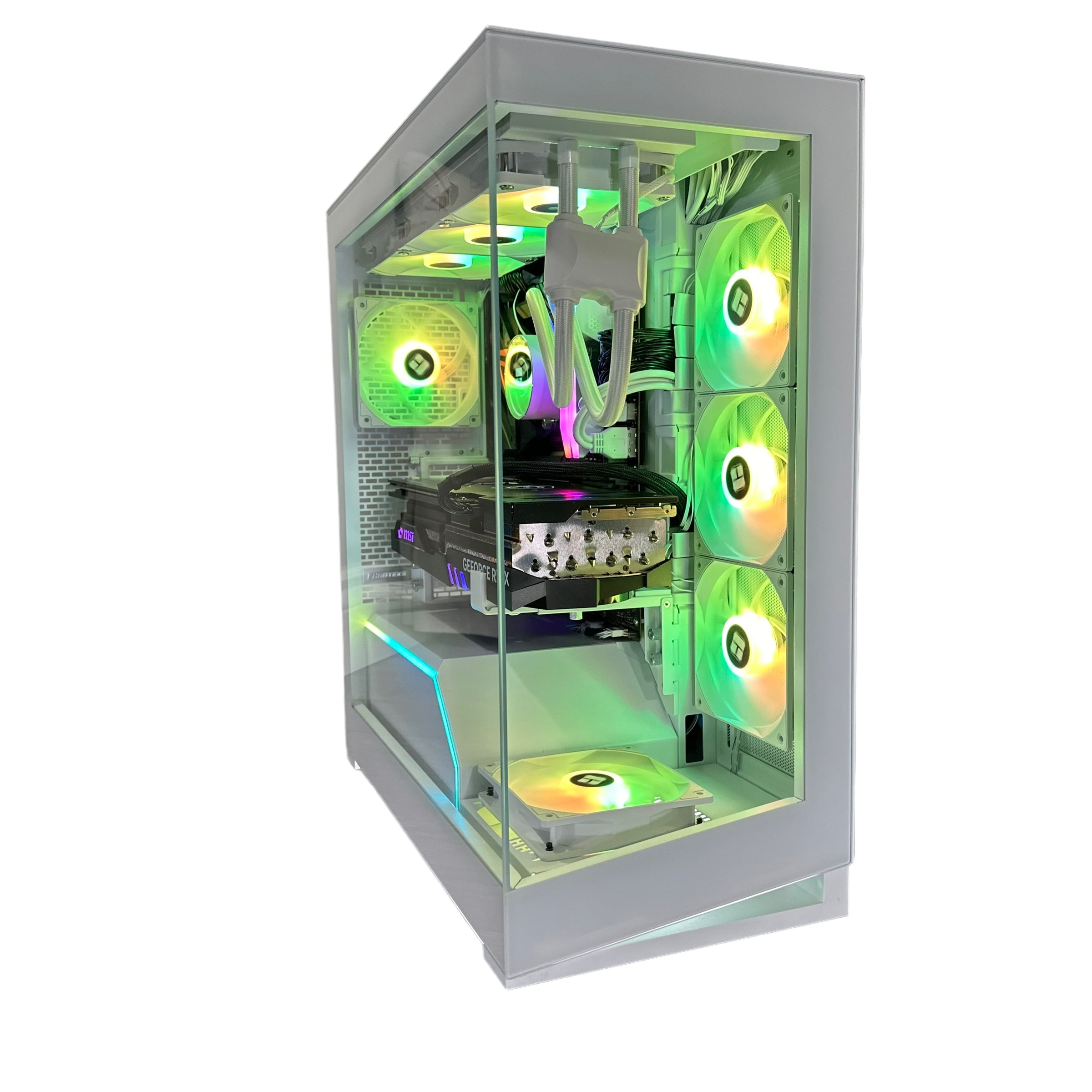 4K Top Tier Workstation i9-14900KF Gaming PC | 24-Core | RTX 5090 32GB | 64GB DDR5 6000MHz | 2TB GEN 4 NVME SSD | ASUS ROG™ | WIFI + BT | Brand New